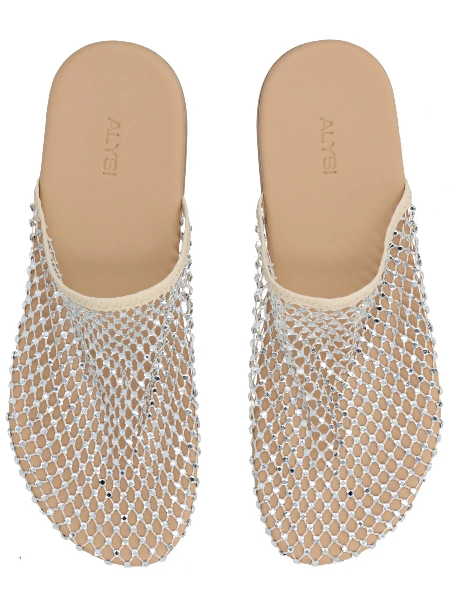 ALYSI Elegant StrassDetail Flat Shoes for Women - Image 5