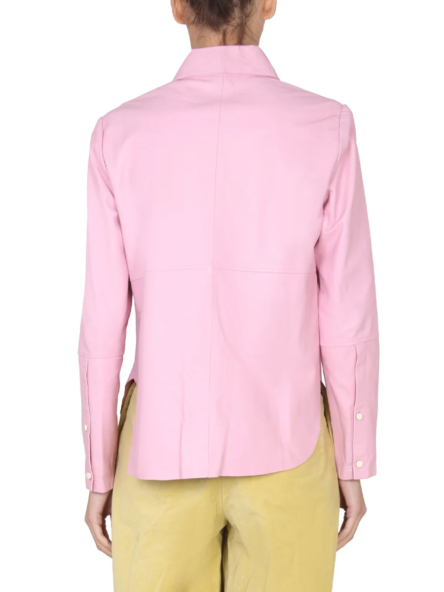 ALYSI Leather Jacket - Image 3