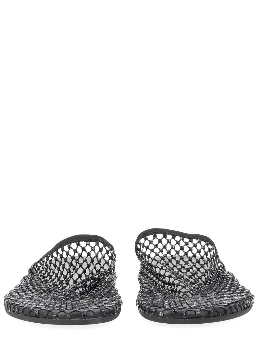 ALYSI Mesh-embellished Flat Mules - Image 3