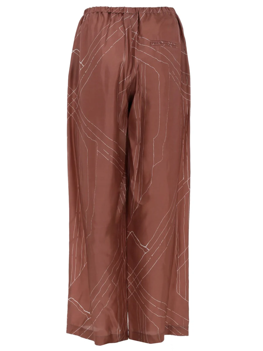 Alysi Silk Trousers for Women - Spring/Summer 2026 - Image 2