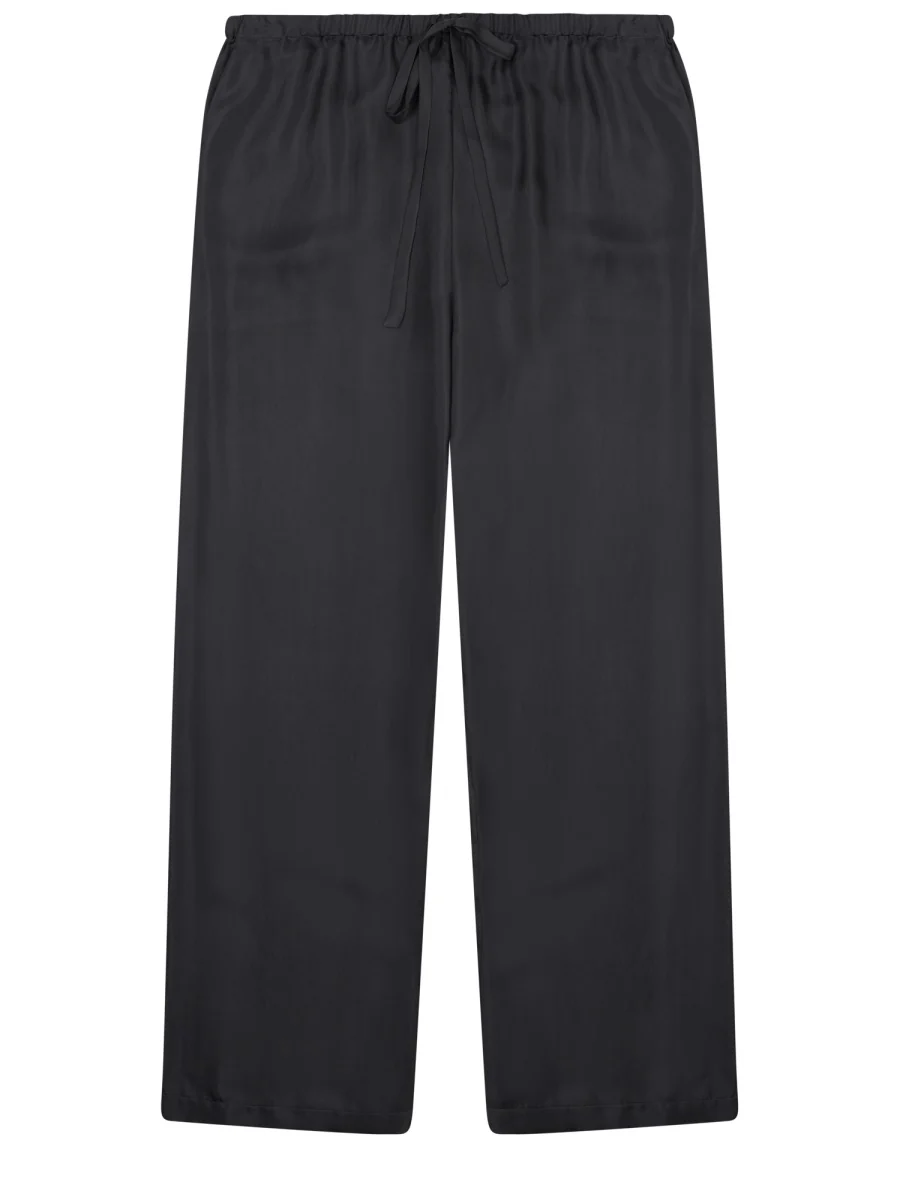 Alysi Silk Trousers with Adjustable Waist for Women - Spring/Summer 2026