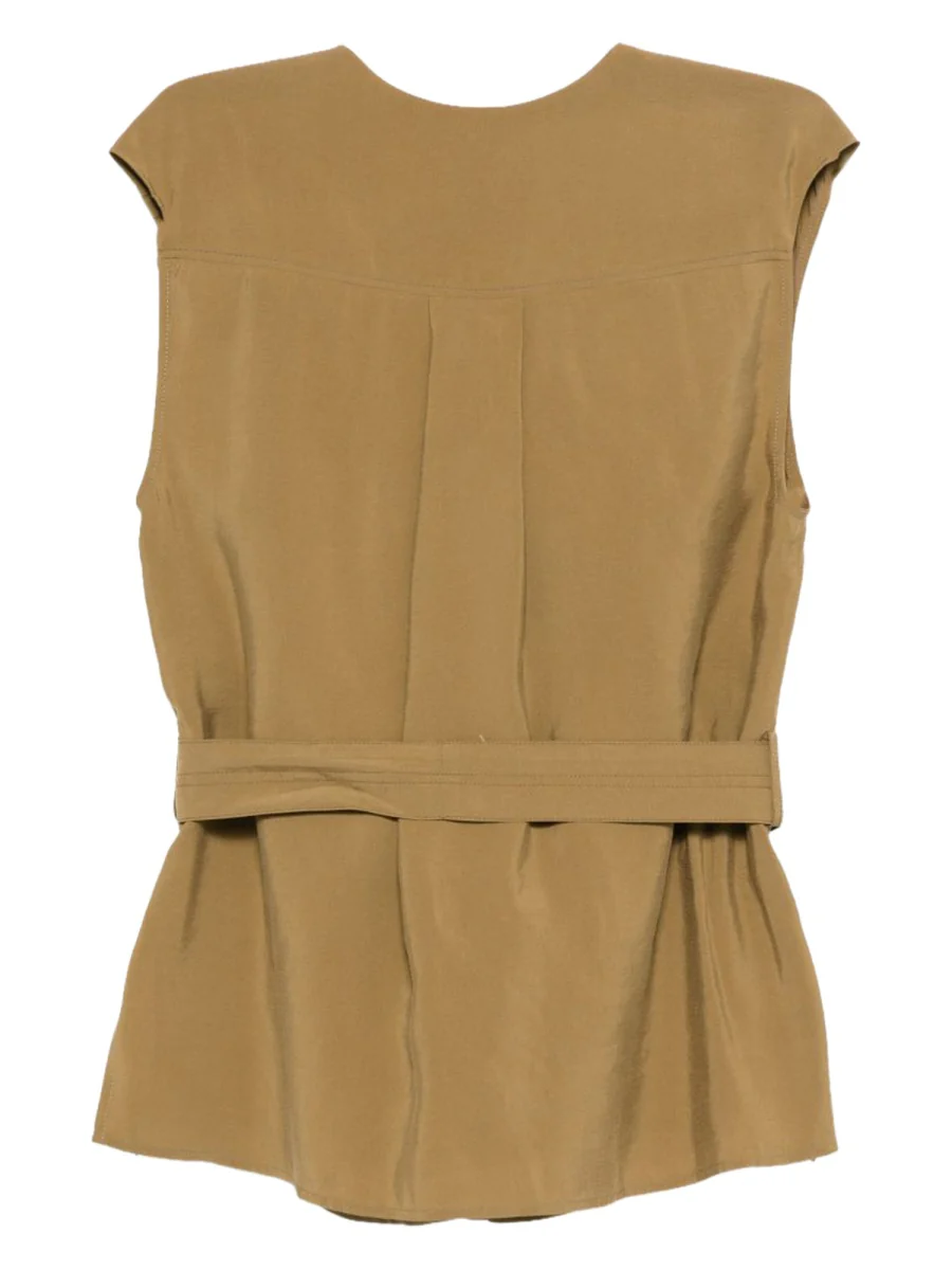 ALYSI Sleeveless Belted Top - Image 2