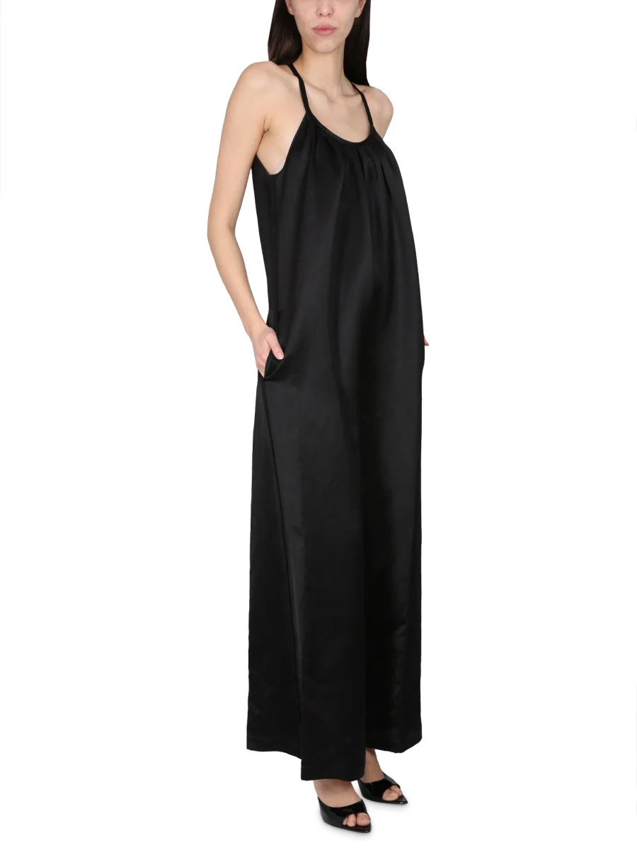 ALYSI Wide Satin Jumpsuit - Image 2
