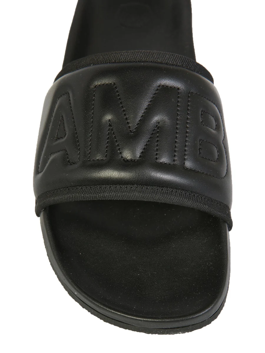 AMBUSH Leather Slide Sandals - Image 4