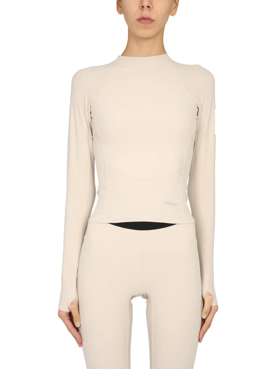 AMBUSH Rear Zip Fastening Top