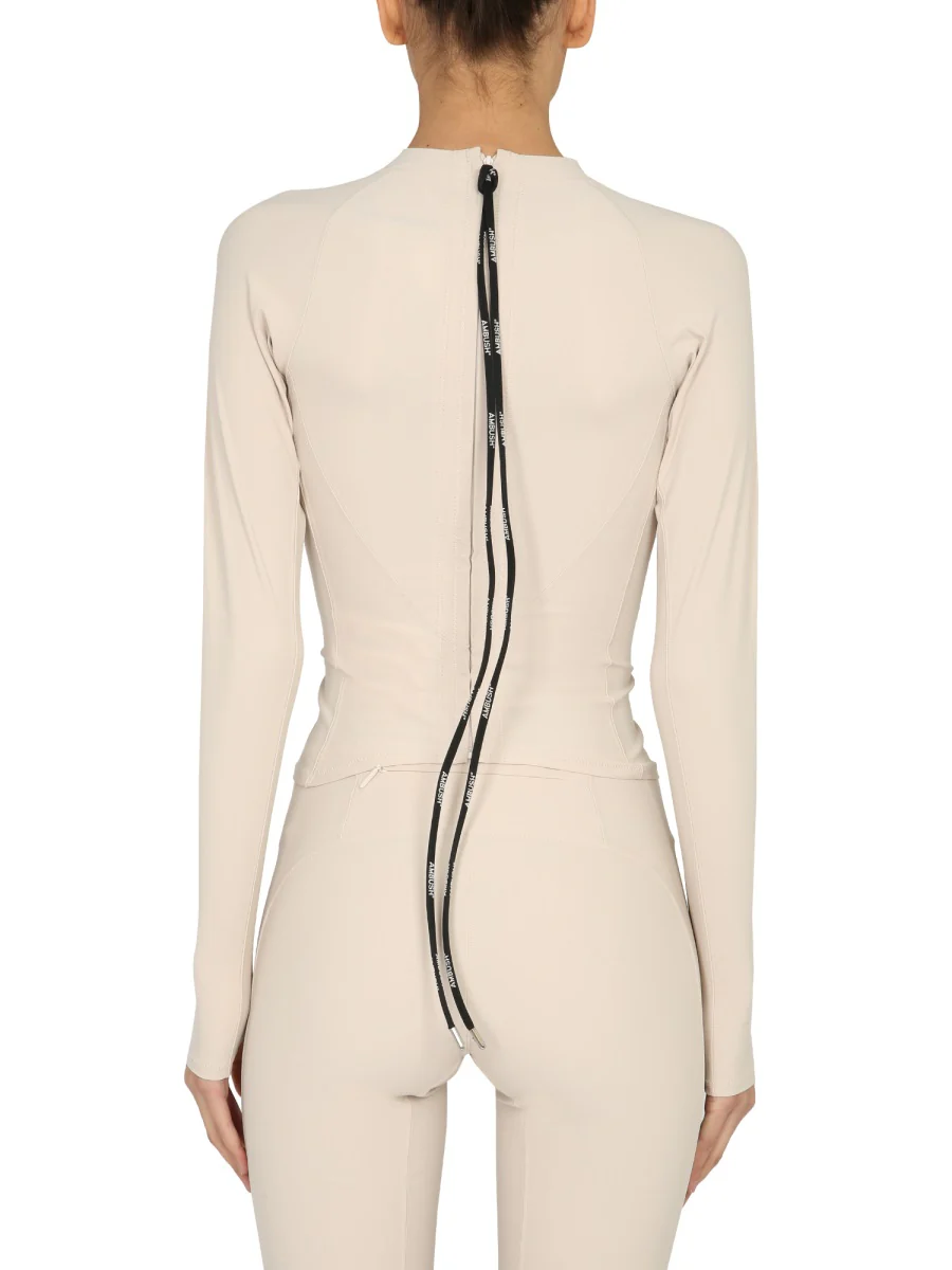 AMBUSH Rear Zip Fastening Top - Image 3