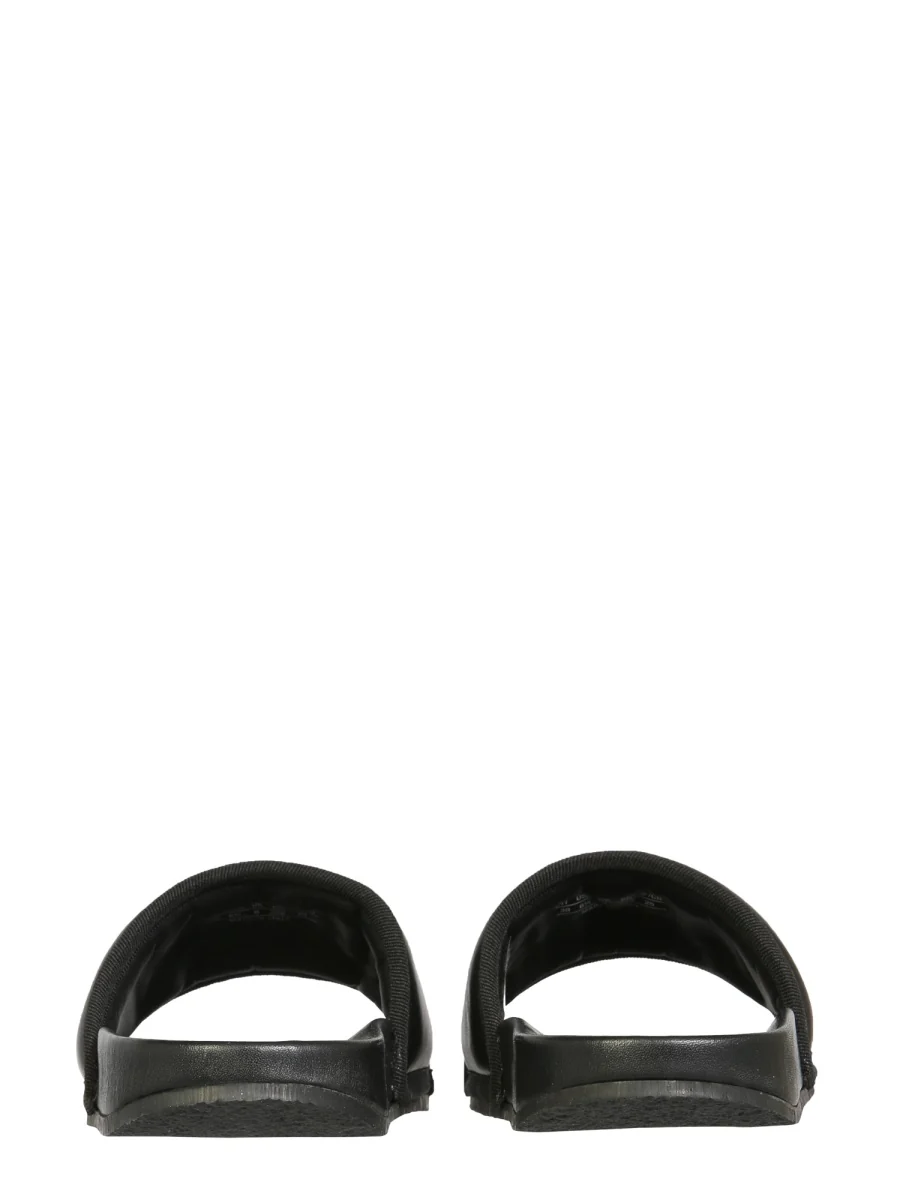 AMBUSH Women Leather Slide Sandals - Image 3