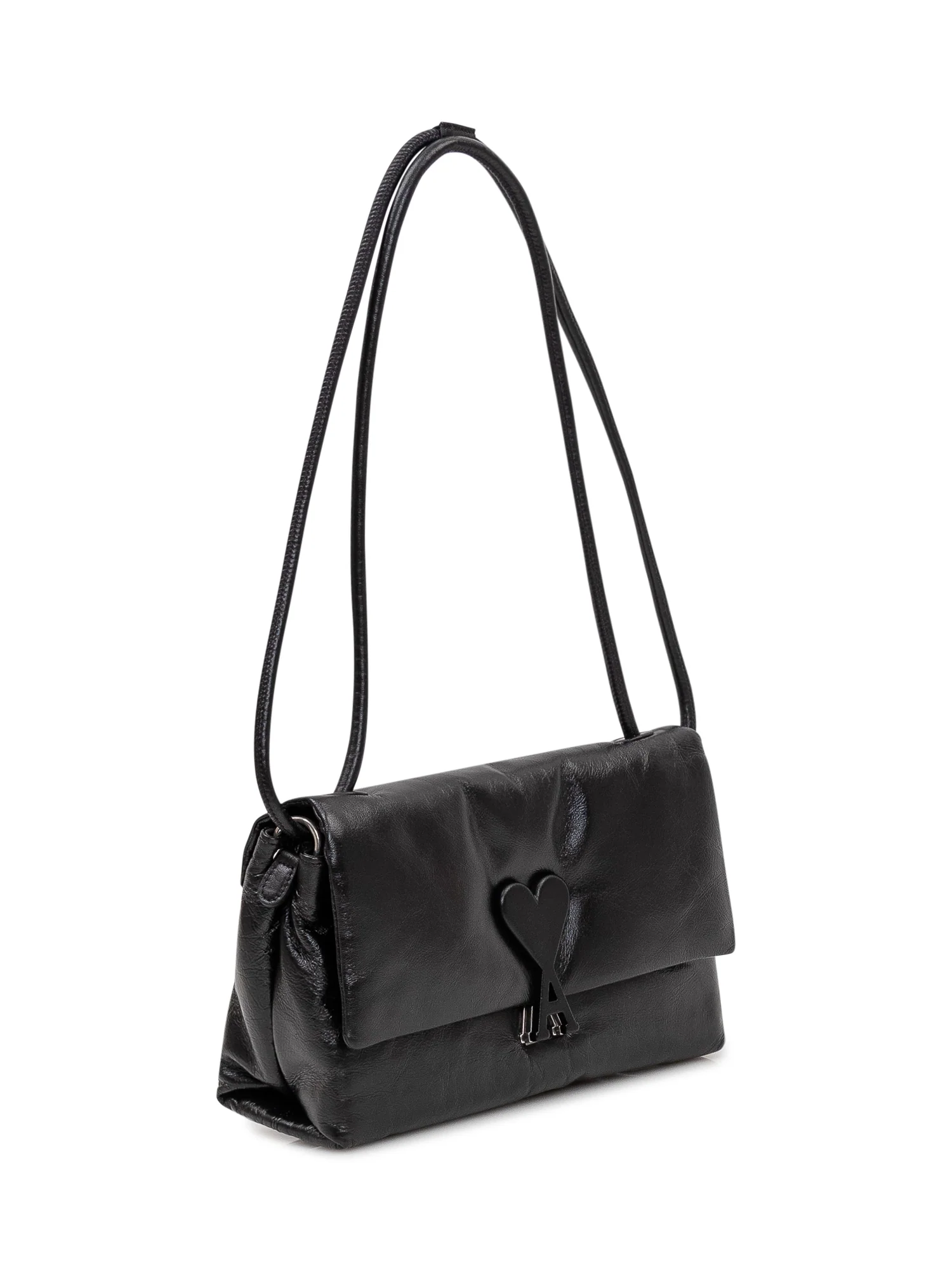 Ami Alexandre Mattiussi Mini Handbag with Heart Logo and Artistic Design - Image 2