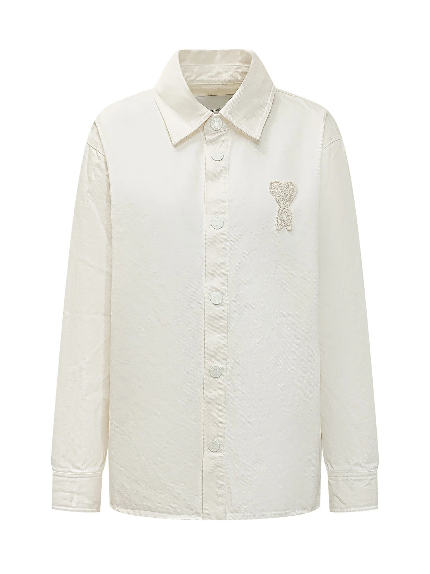 Ami Alexandre Mattiussi Shirt Jacket with Button Closure