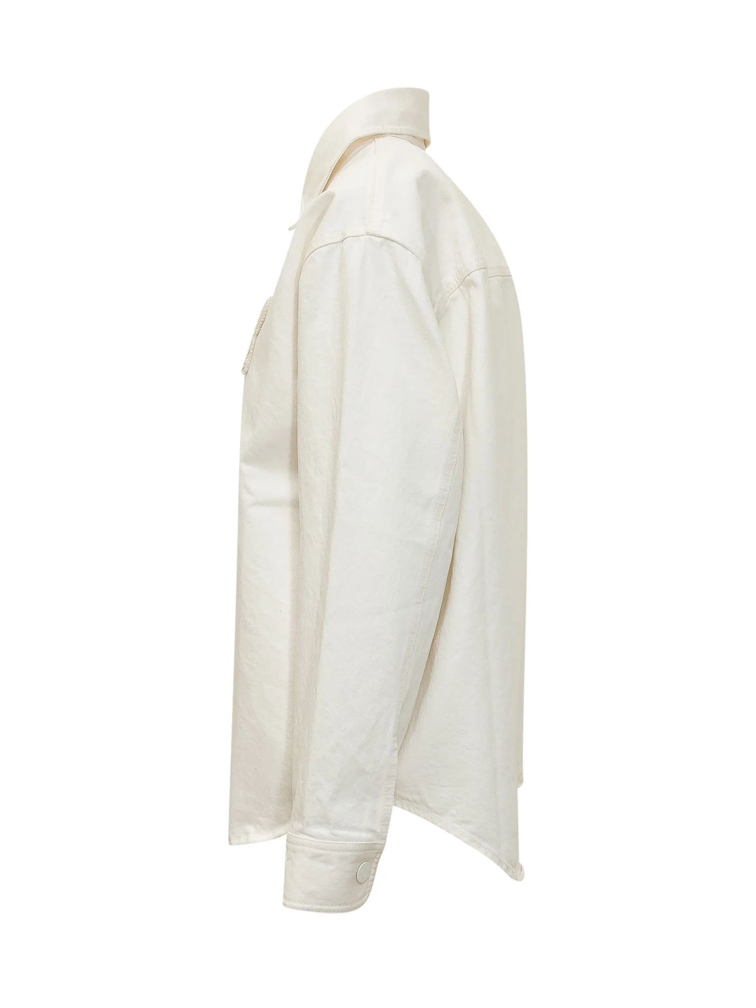Ami Alexandre Mattiussi Shirt Jacket with Button Closure - Image 3