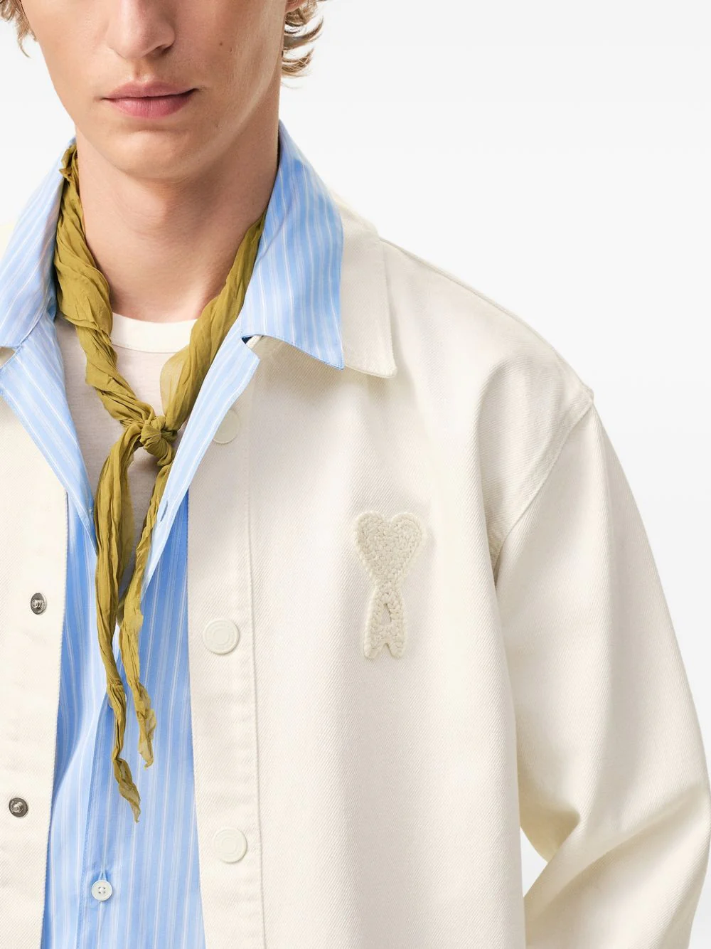 Ami Paris Ami de Coeur Cotton Shirt - Image 2