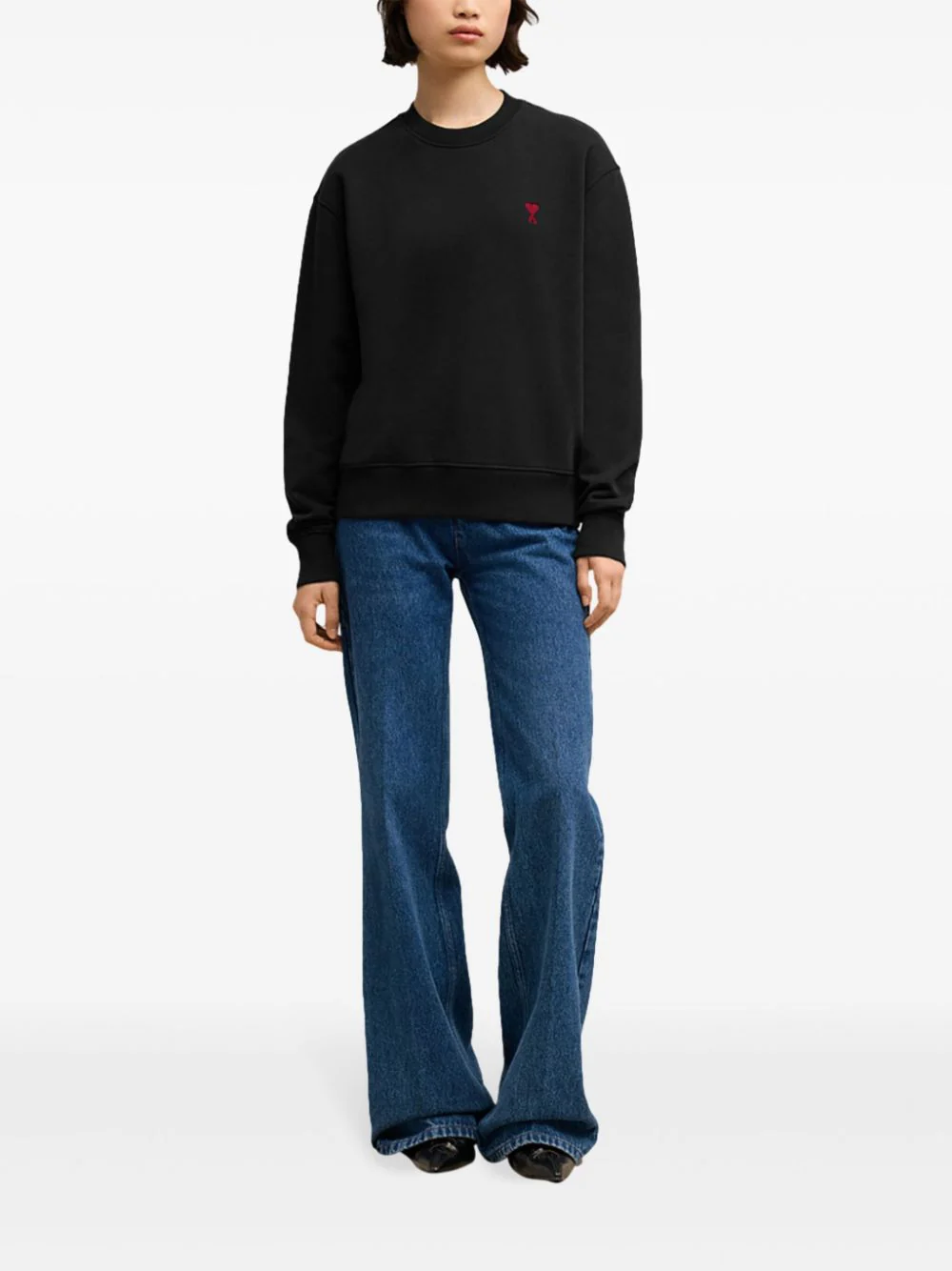 AMI PARIS "Ami de Coeur" Crewneck Sweatshirt - Image 5