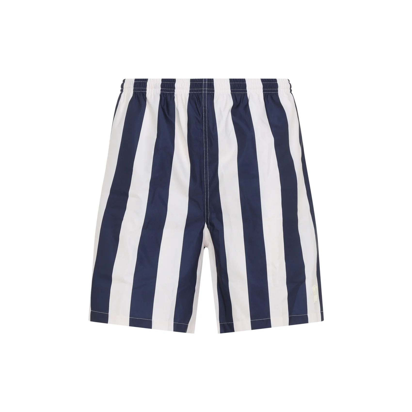 Ami Paris AMI Striped Long Ami de Coeur Swimshorts - Image 2