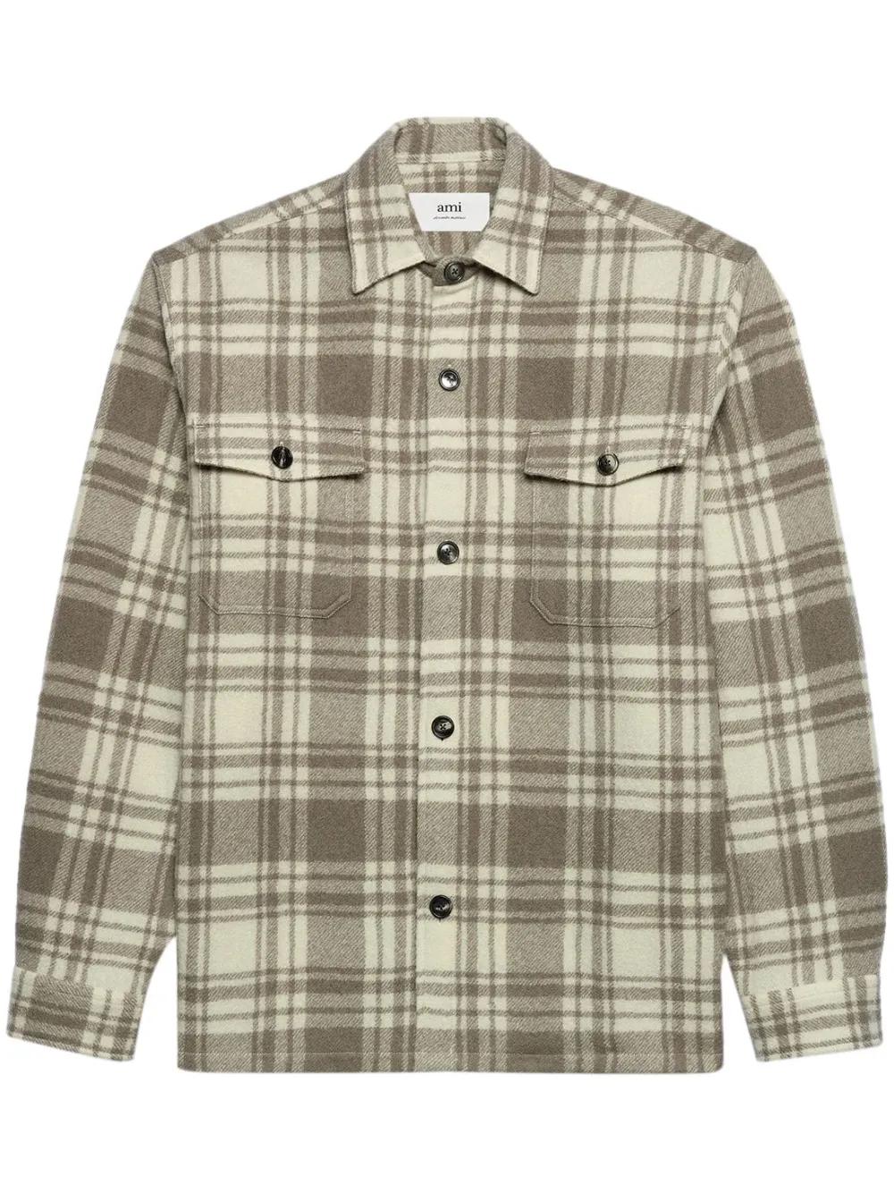 AMI PARIS Checked Shirt - Men
