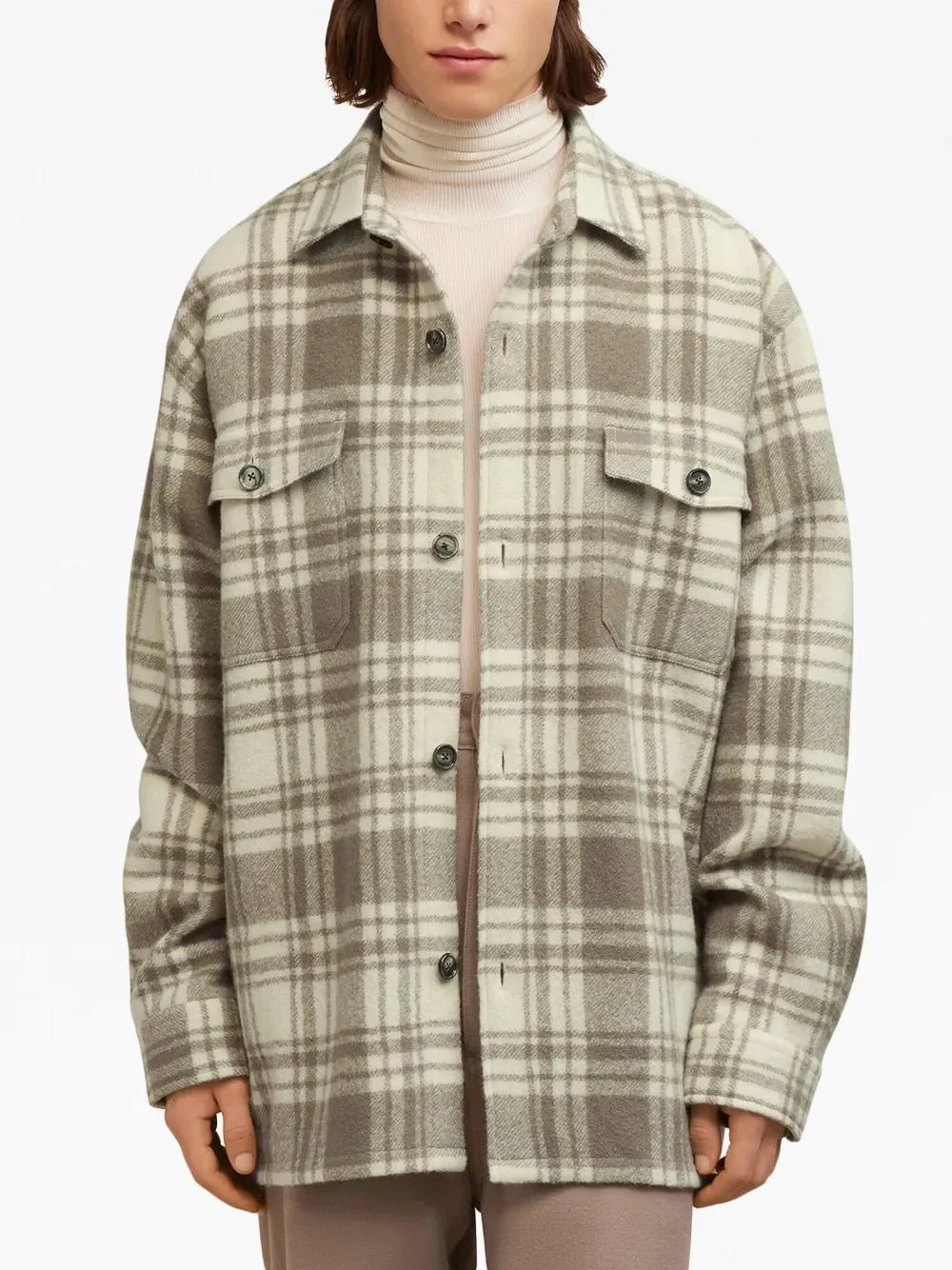 AMI PARIS Checked Shirt - Men - Image 4