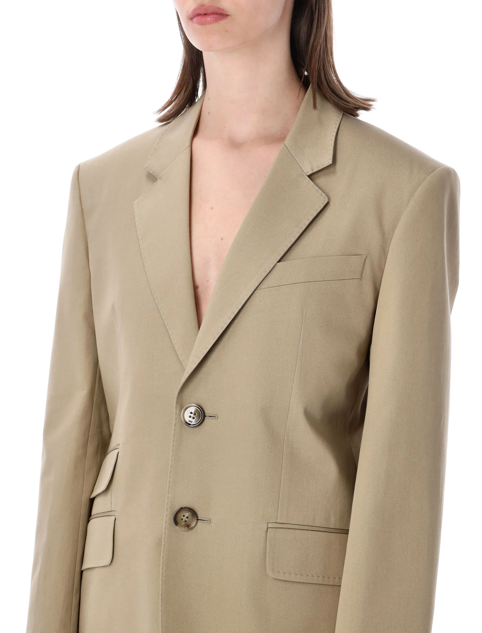 Ami Paris Chic Women's Structured Jacket - Image 3