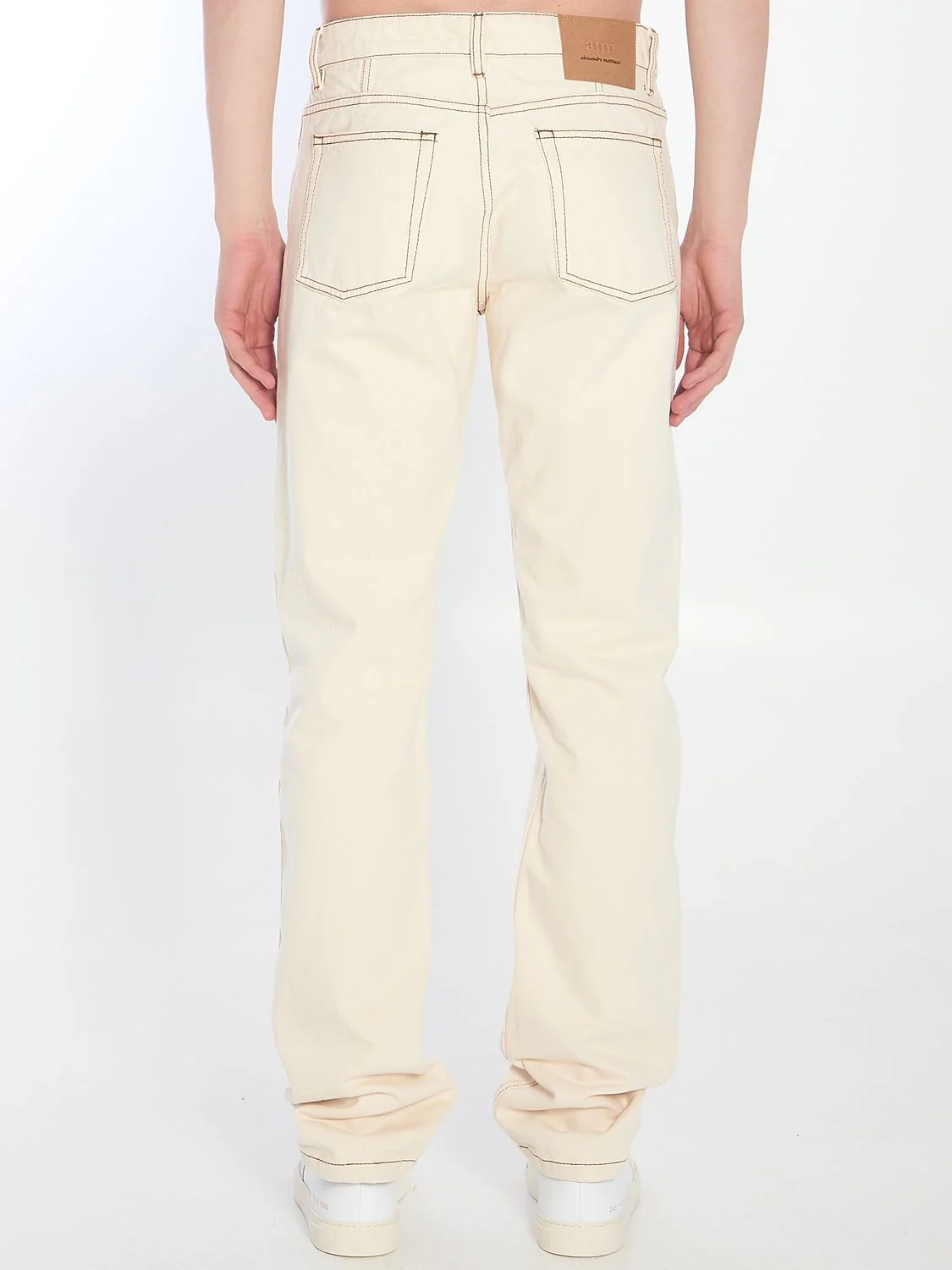 Ami Paris Classic Fit Jetsetting Pants - Image 4