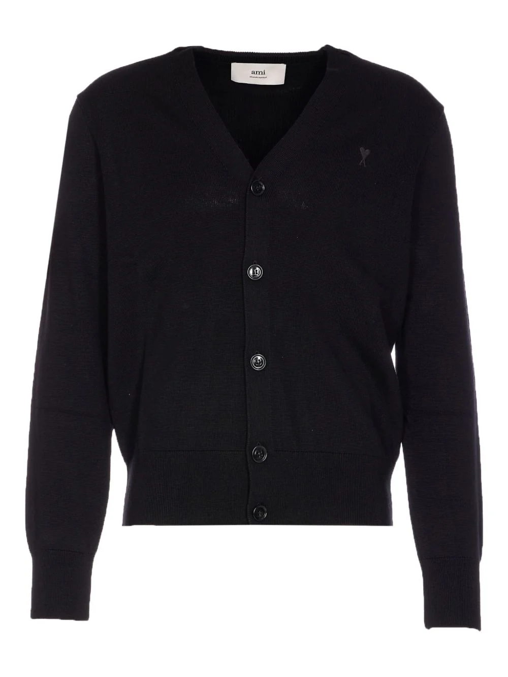 Ami Paris Classic Knit Cardigan for Men