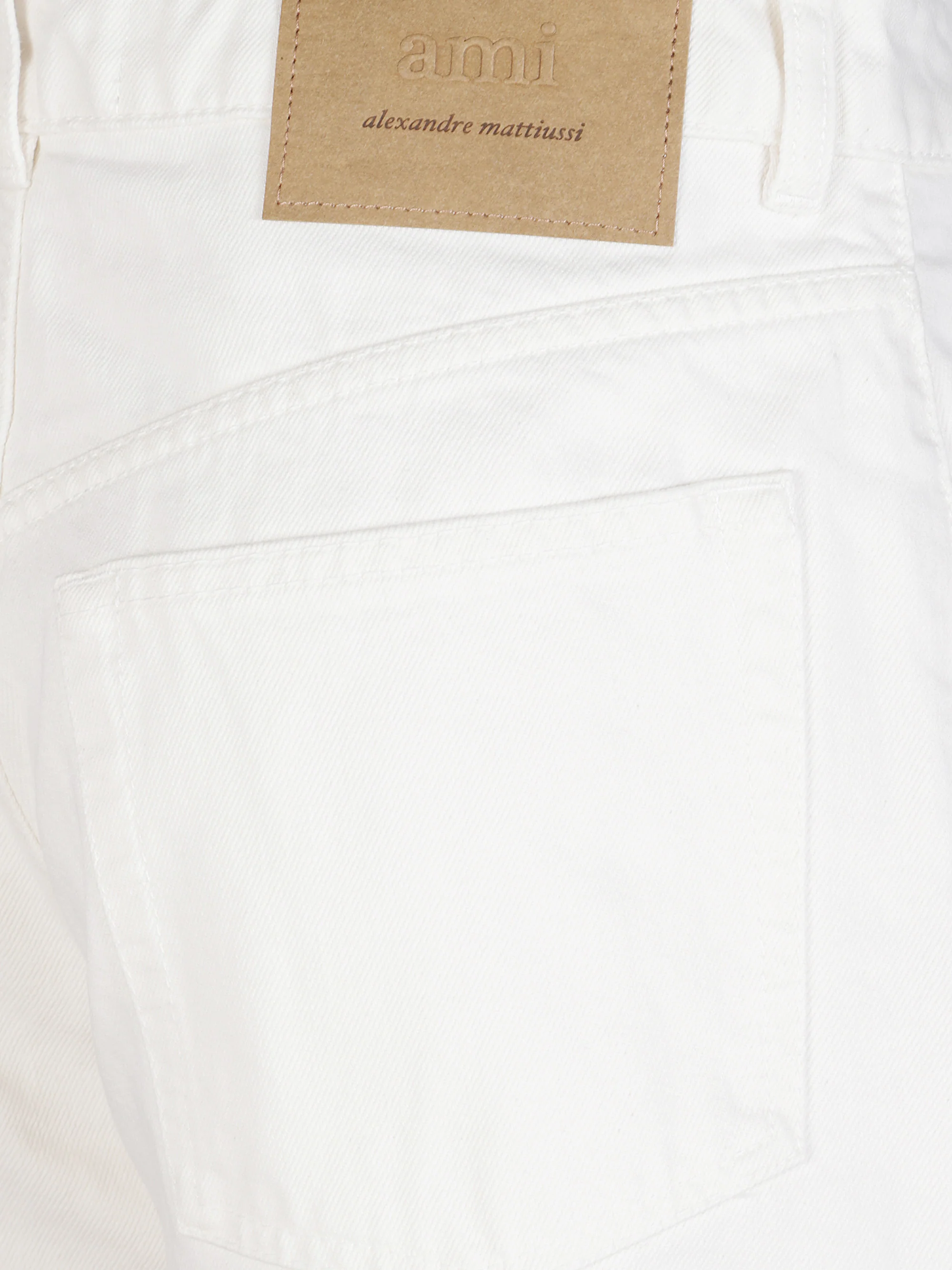 Ami Paris Cotton Large Fit Jeans - Image 3