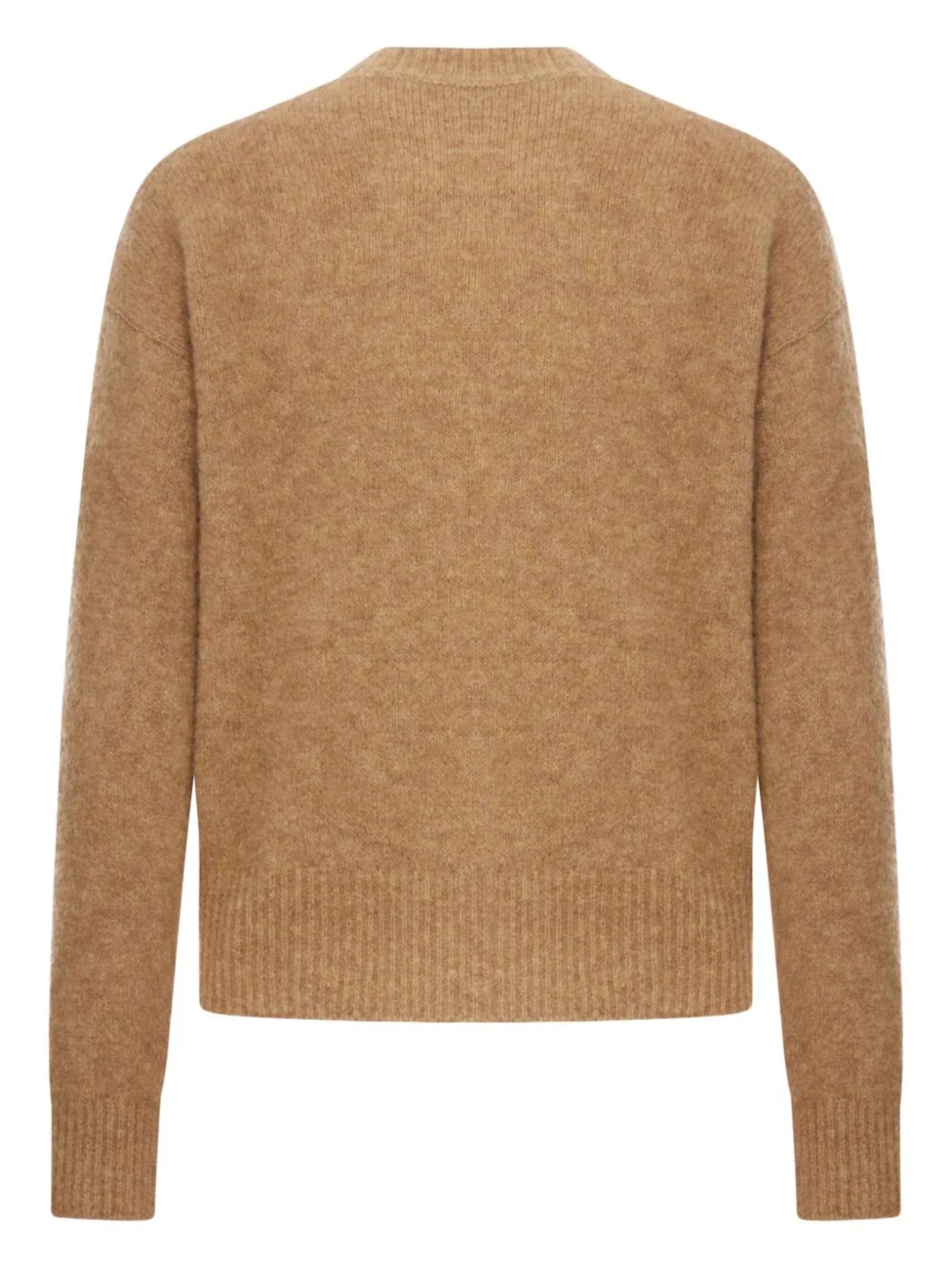 Ami Paris Crew Neck Alpaca Wool Sweater - Image 4