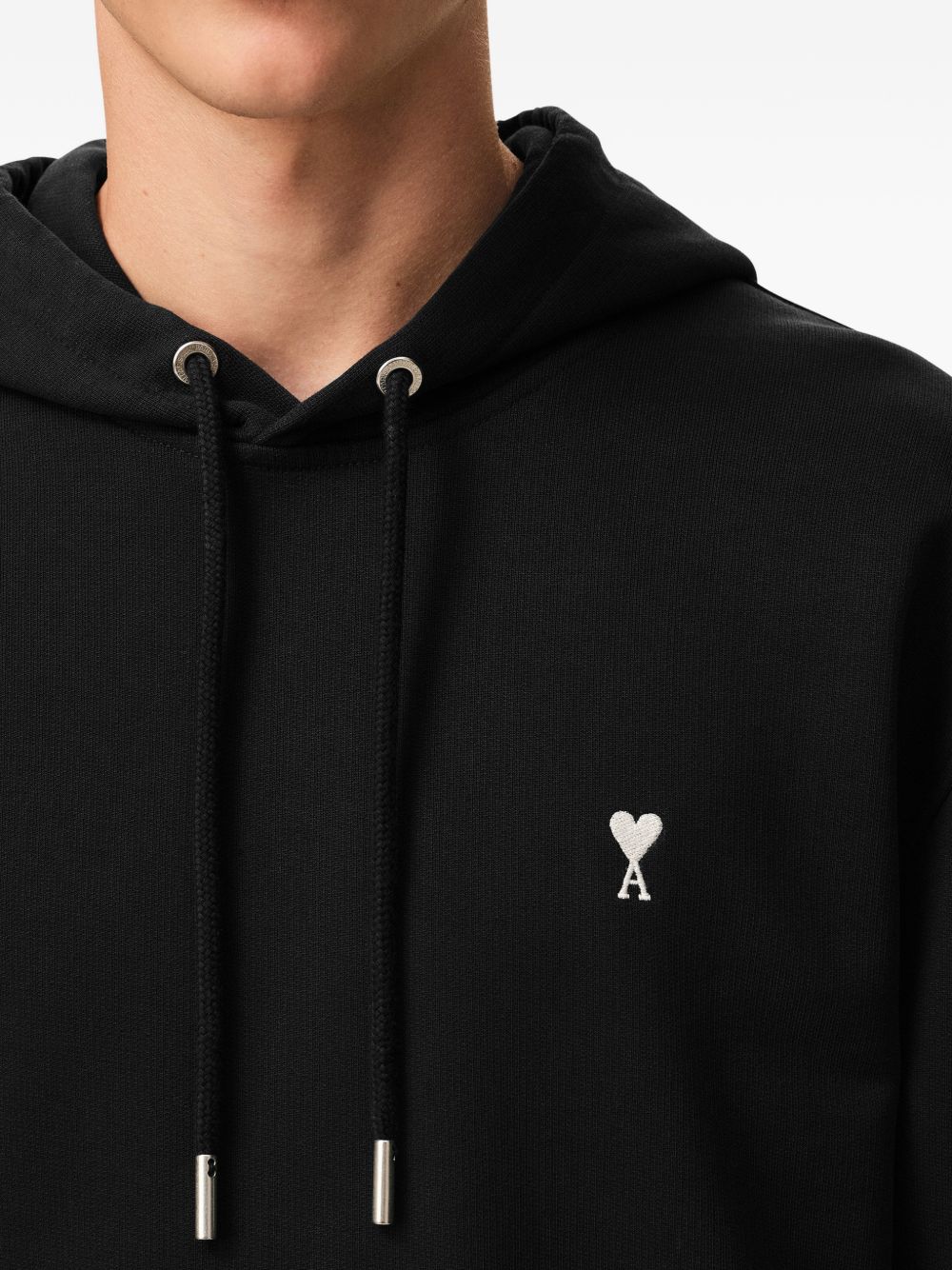Ami Paris Heartfelt Pullover Hoodie for Men - Image 4