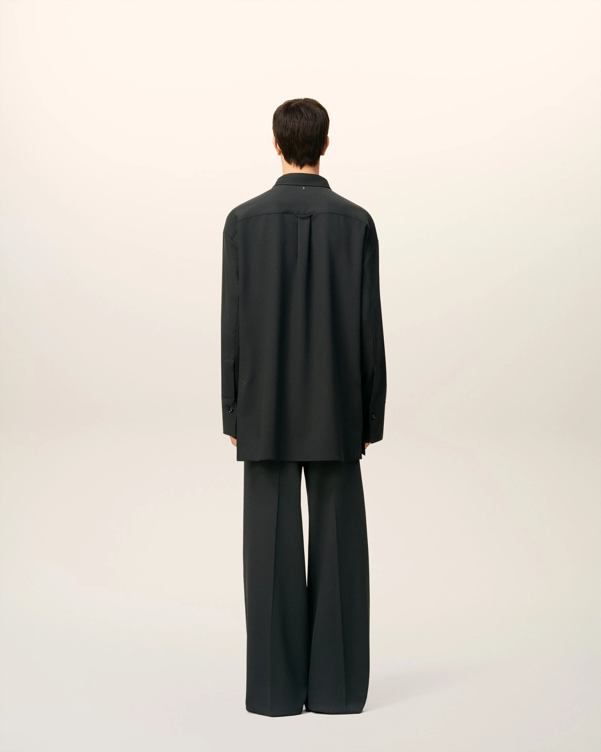 Ami Paris Long Shirt for Men - FW25 Collection - Image 5