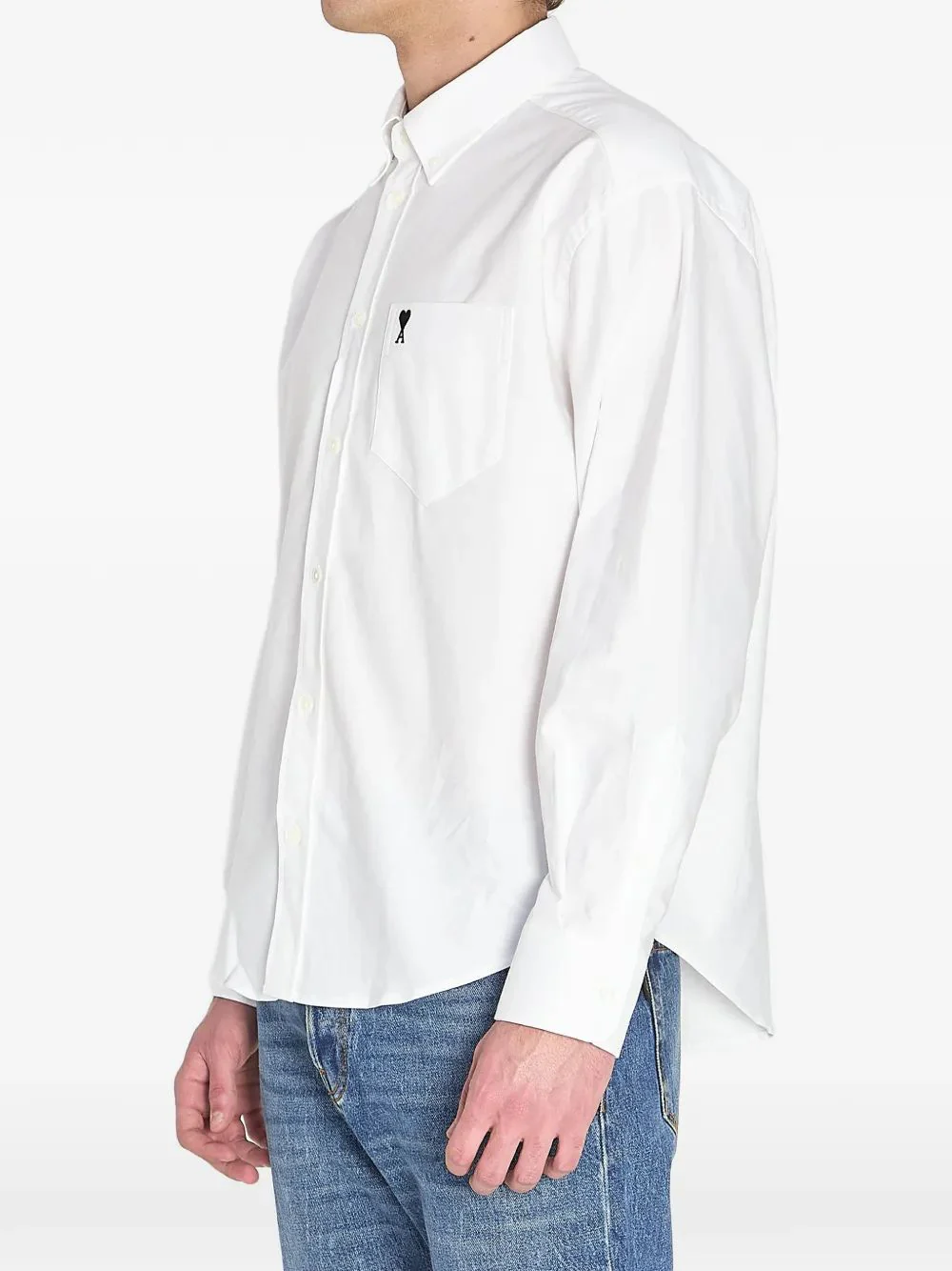 Ami Paris Long Sleeve Boxand Shirt for Men - Image 2