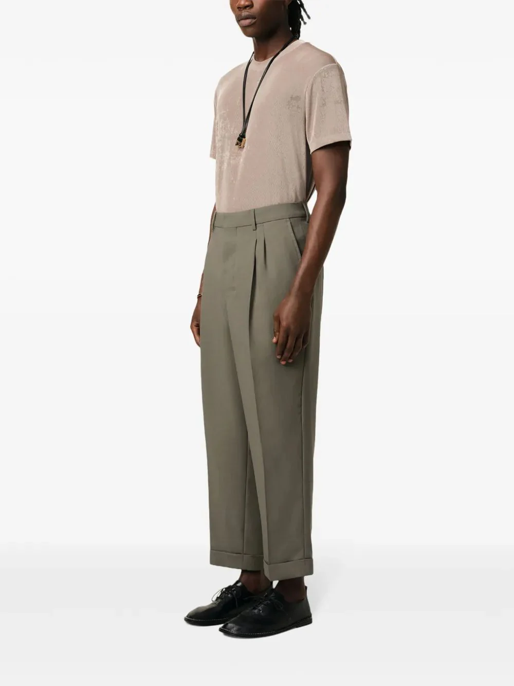 Ami Paris Men's Carrot Fit Trousers - Image 3
