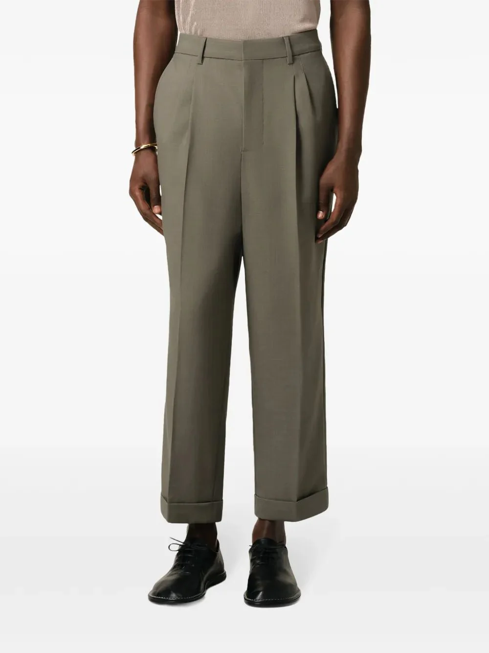 Ami Paris Men's Carrot Fit Trousers - Image 5