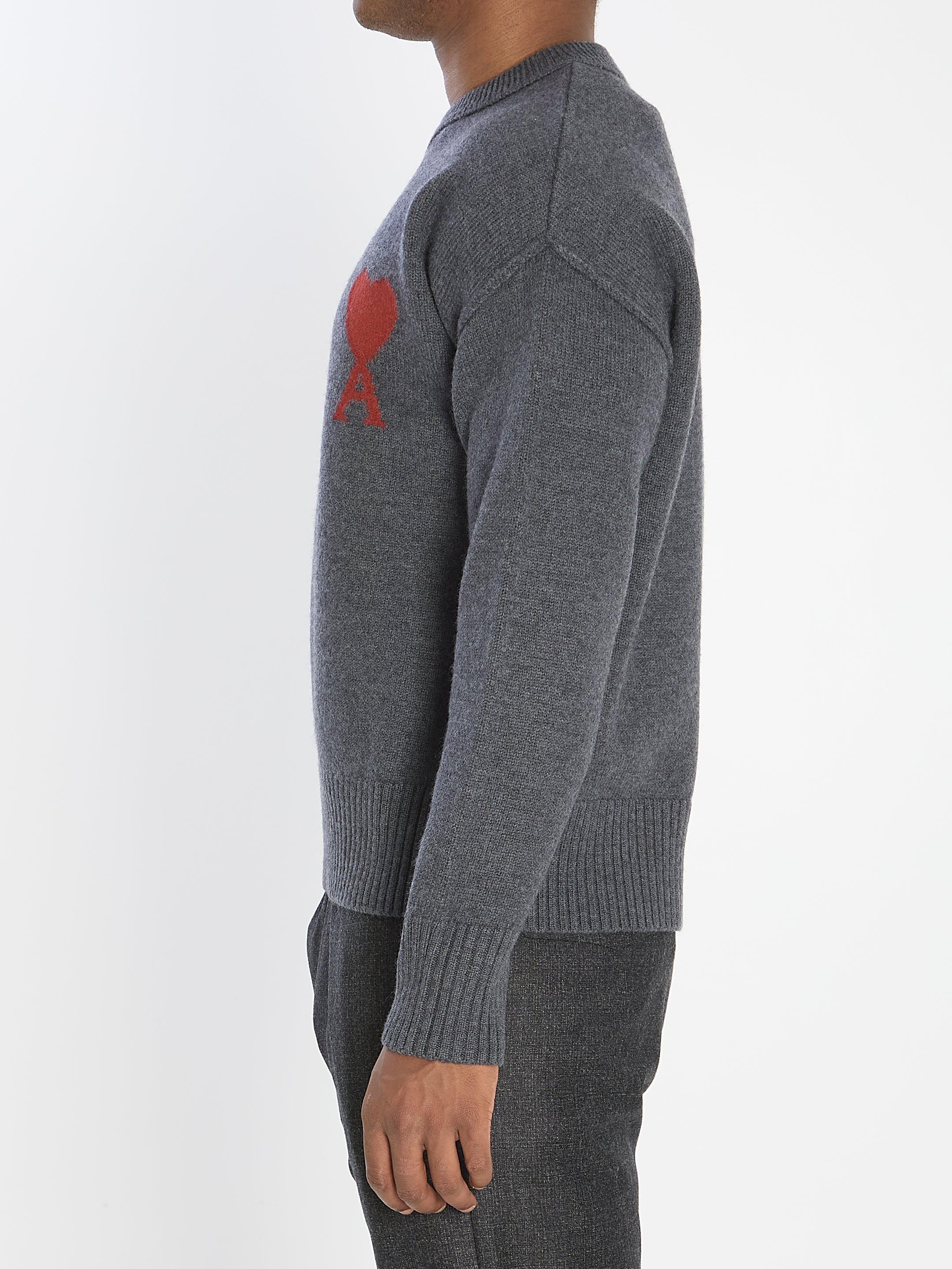Ami Paris Men's Crew Neck Sweater - Image 3