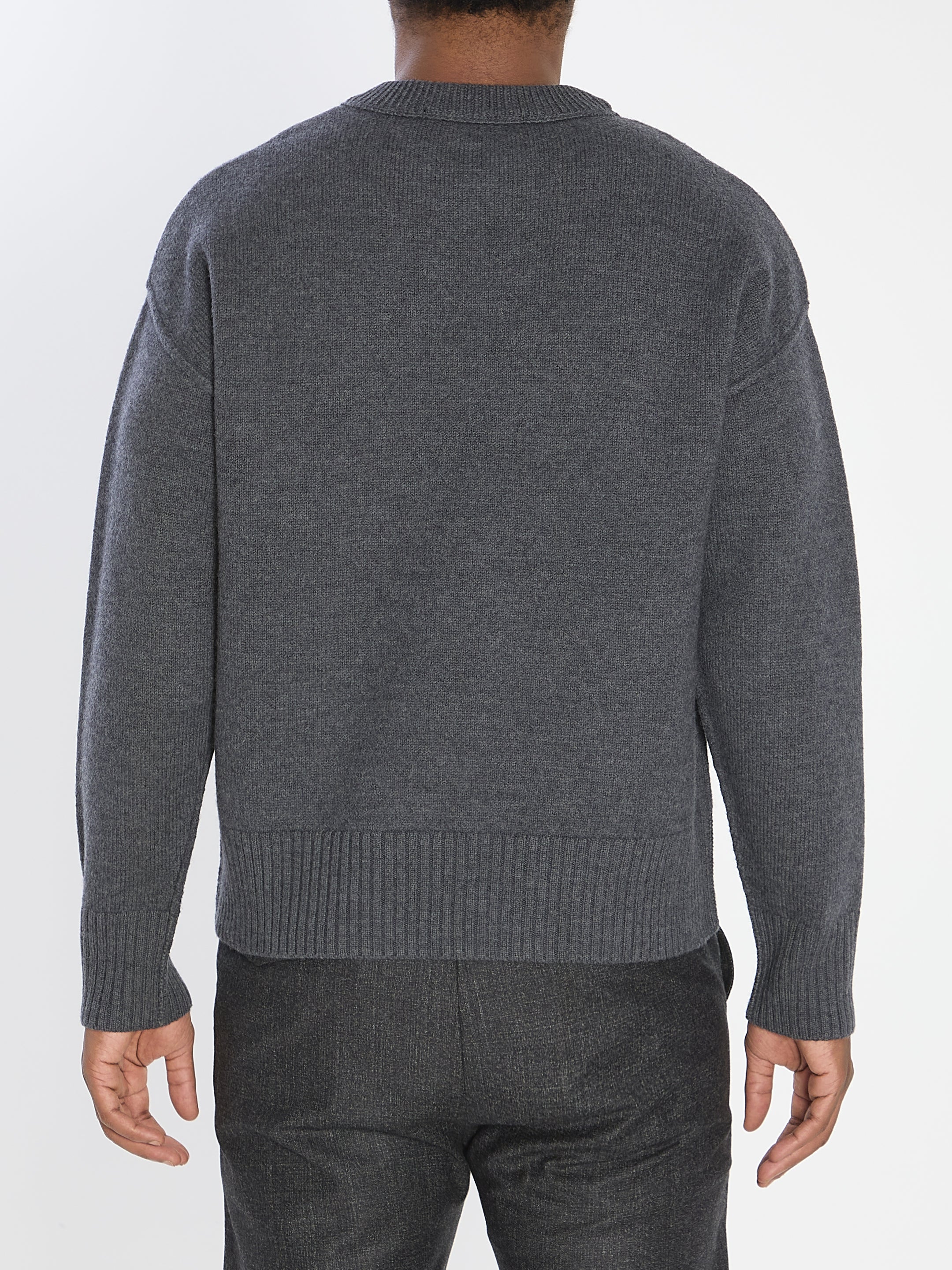 Ami Paris Men's Crew Neck Sweater - Image 4