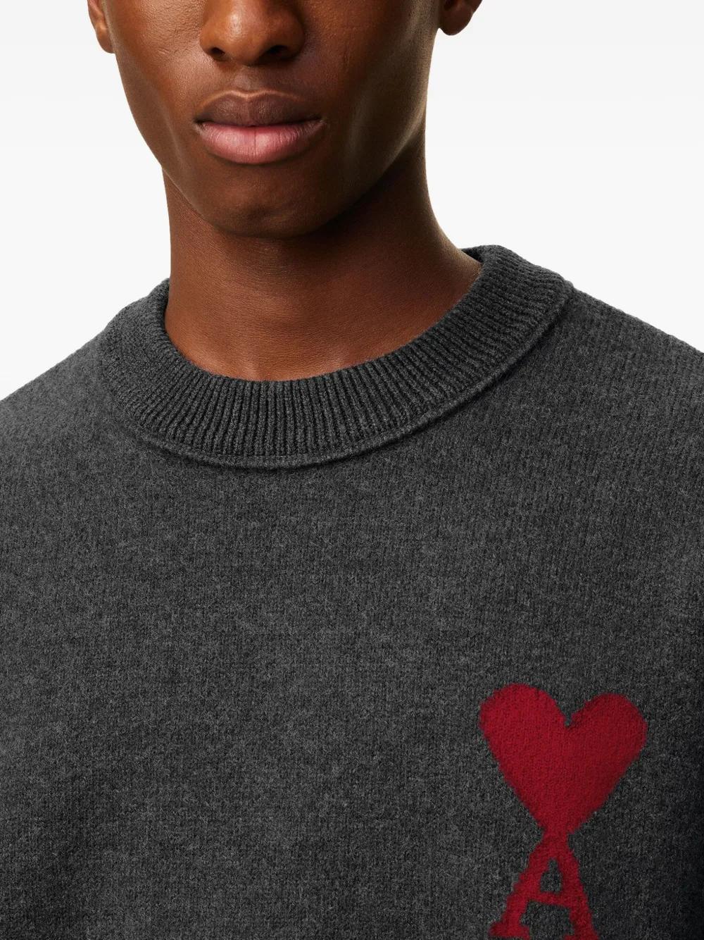 Ami Paris Men's Crew Neck Sweater - Image 5