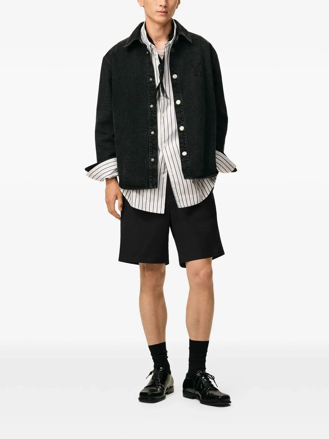 Ami Paris Men's Elasticated Waist Shorts - Image 2