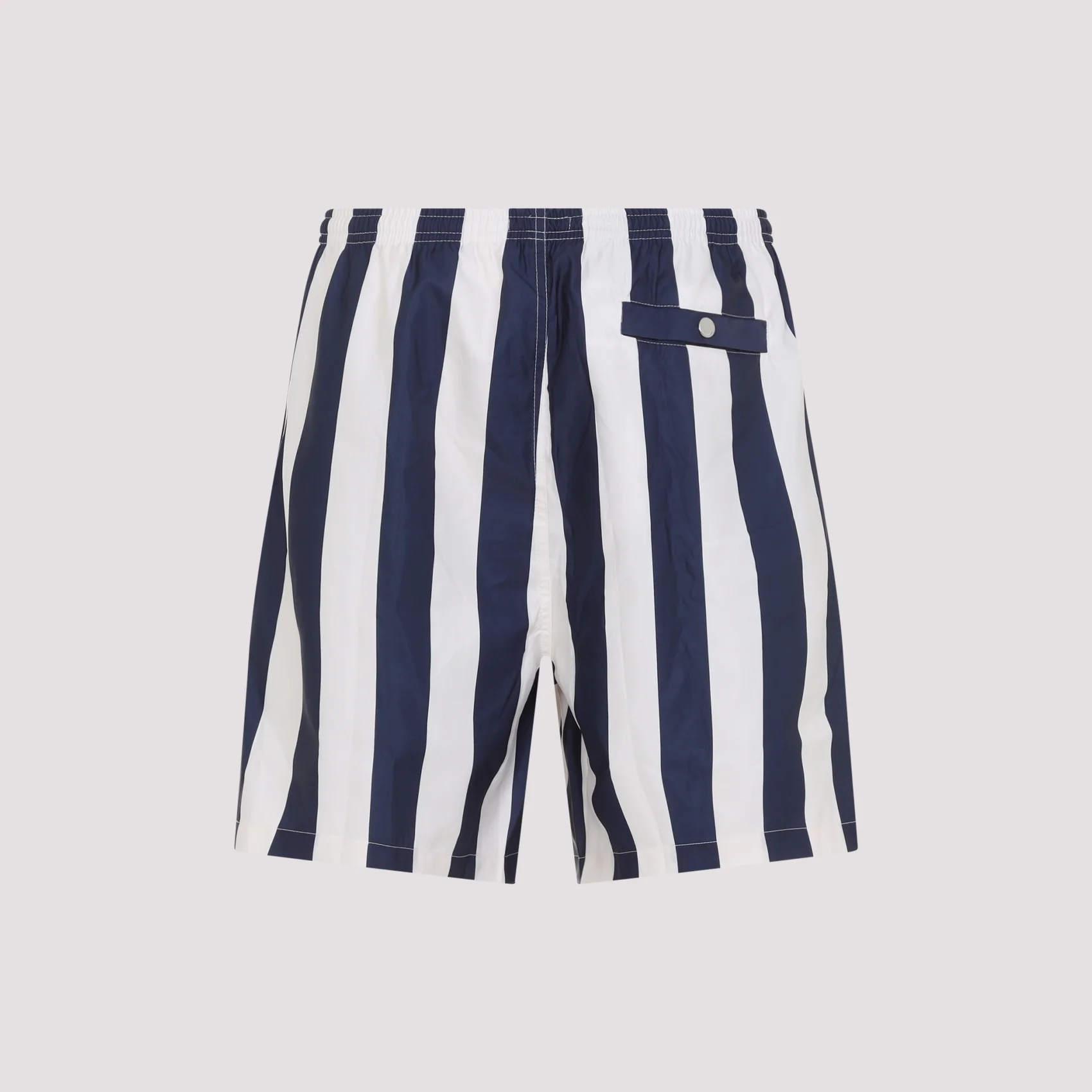 Ami Paris Men's Long Striped Swimsuit - Image 3