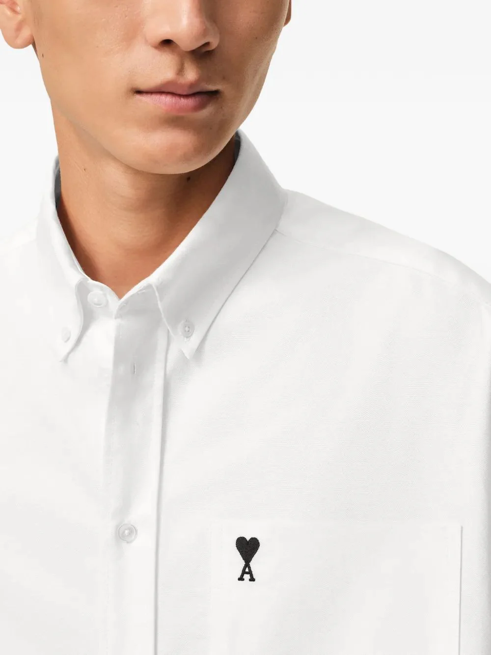 Ami Paris Men's Mini Boxand Short Sleeve Shirt - Image 5