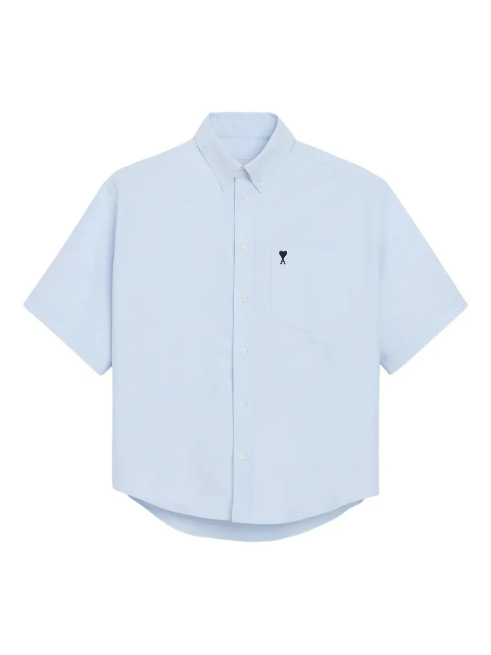 Ami Paris Men's Short Sleeve Boxand Shirt