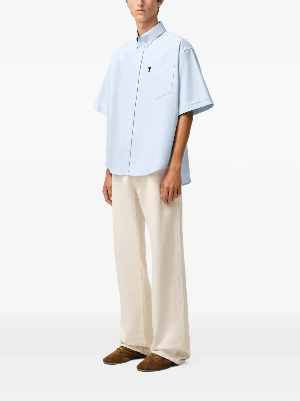 Ami Paris Men's Short Sleeve Boxand Shirt - Image 3