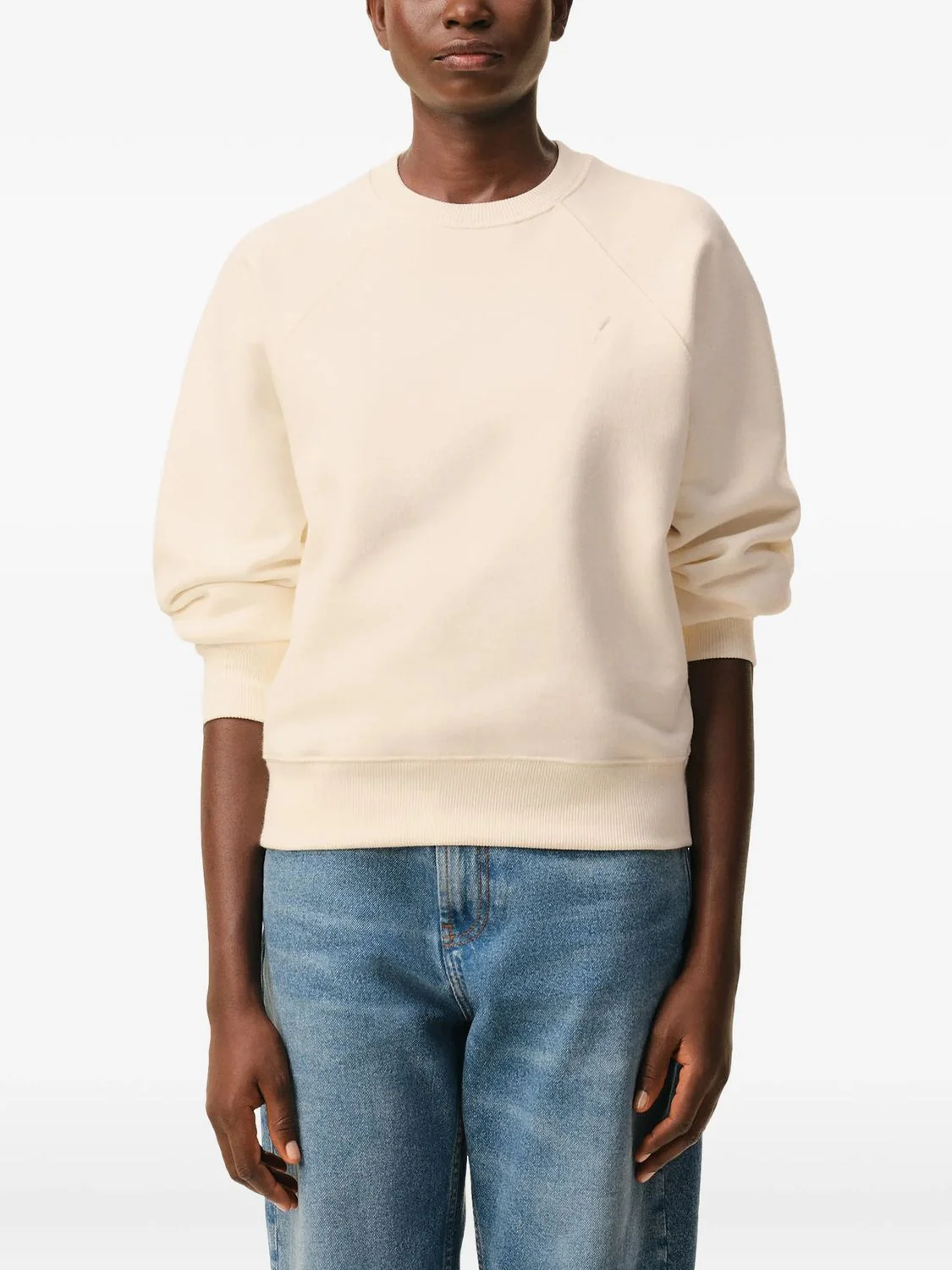 Ami Paris Mini Embossed Sweatshirt T-Shirt - Image 4