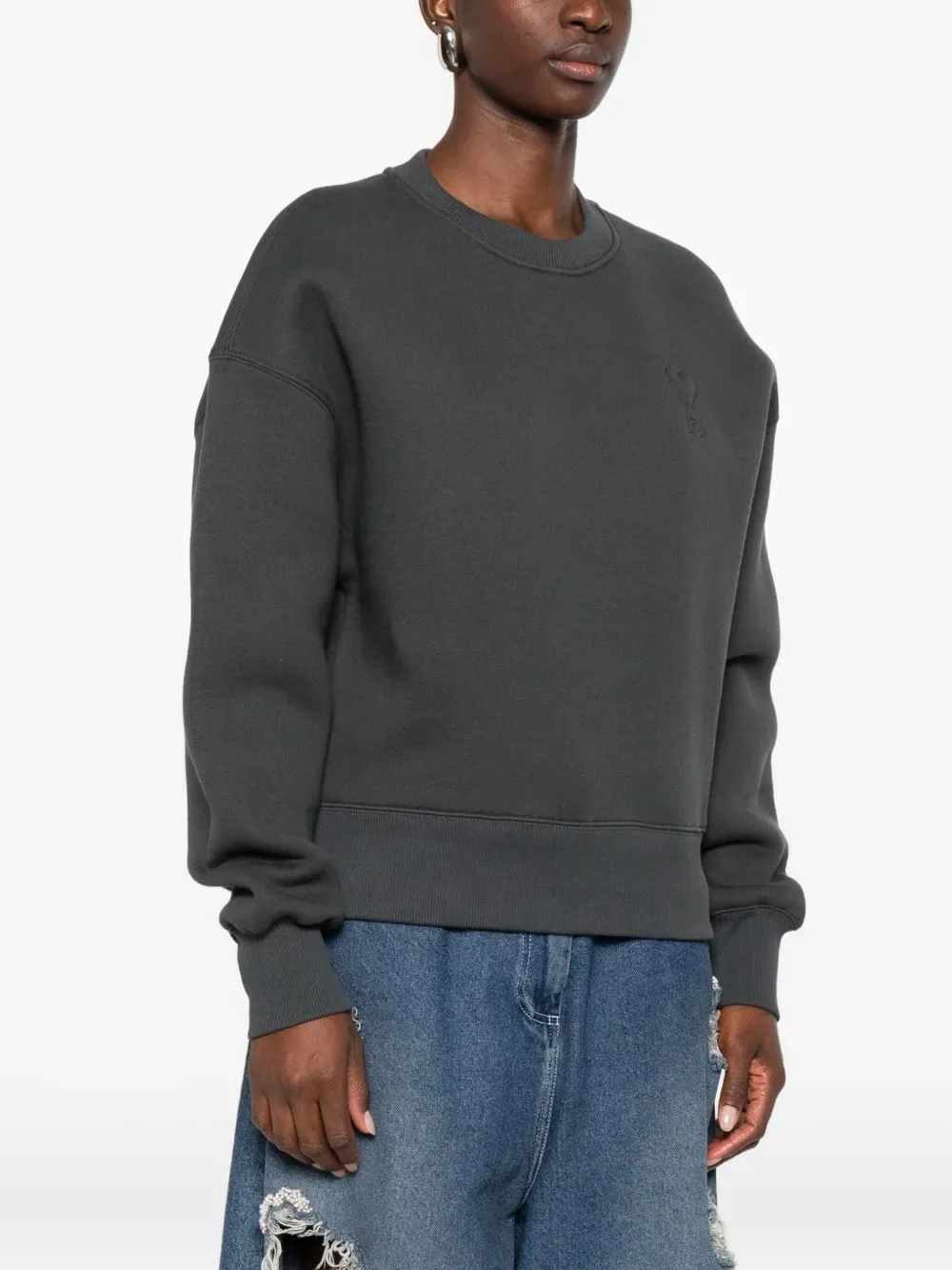 Ami Paris Swethetastic Knit Sweater for Men - Image 3