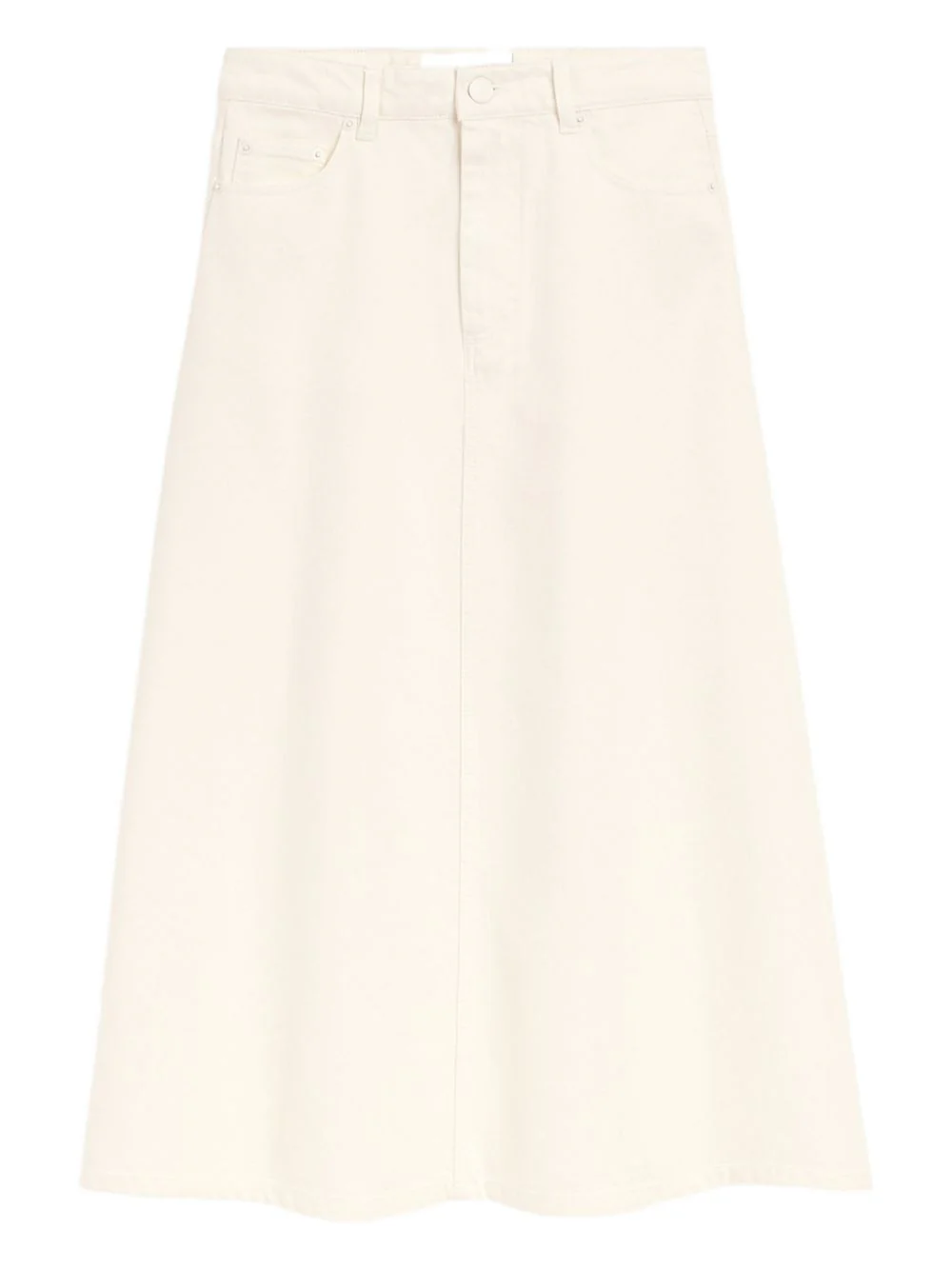 Ami Paris Textured Zip Fly Tonal Stitch Mini Top for Women