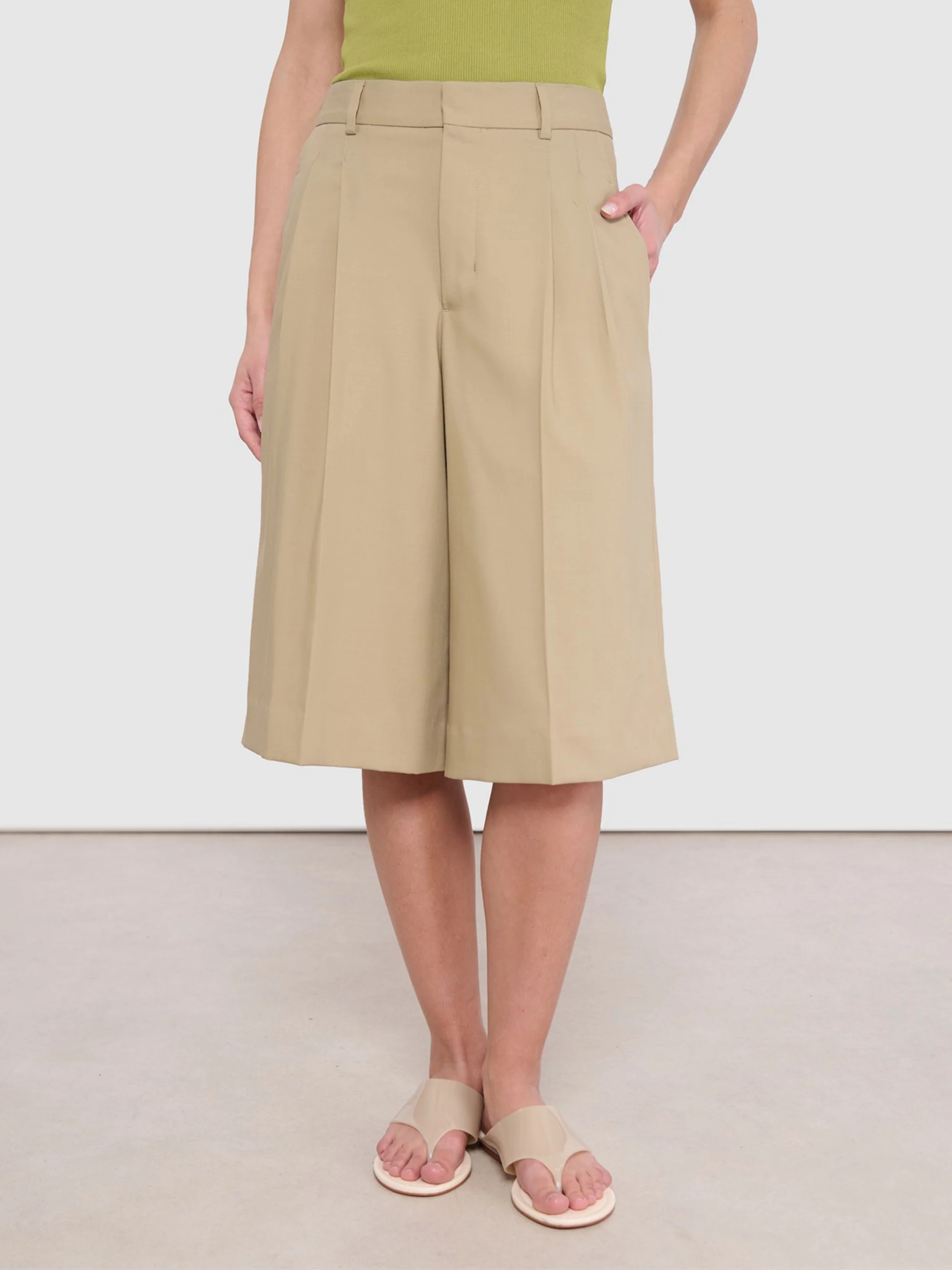 Ami Paris Wool Bermuda Shorts - Image 2