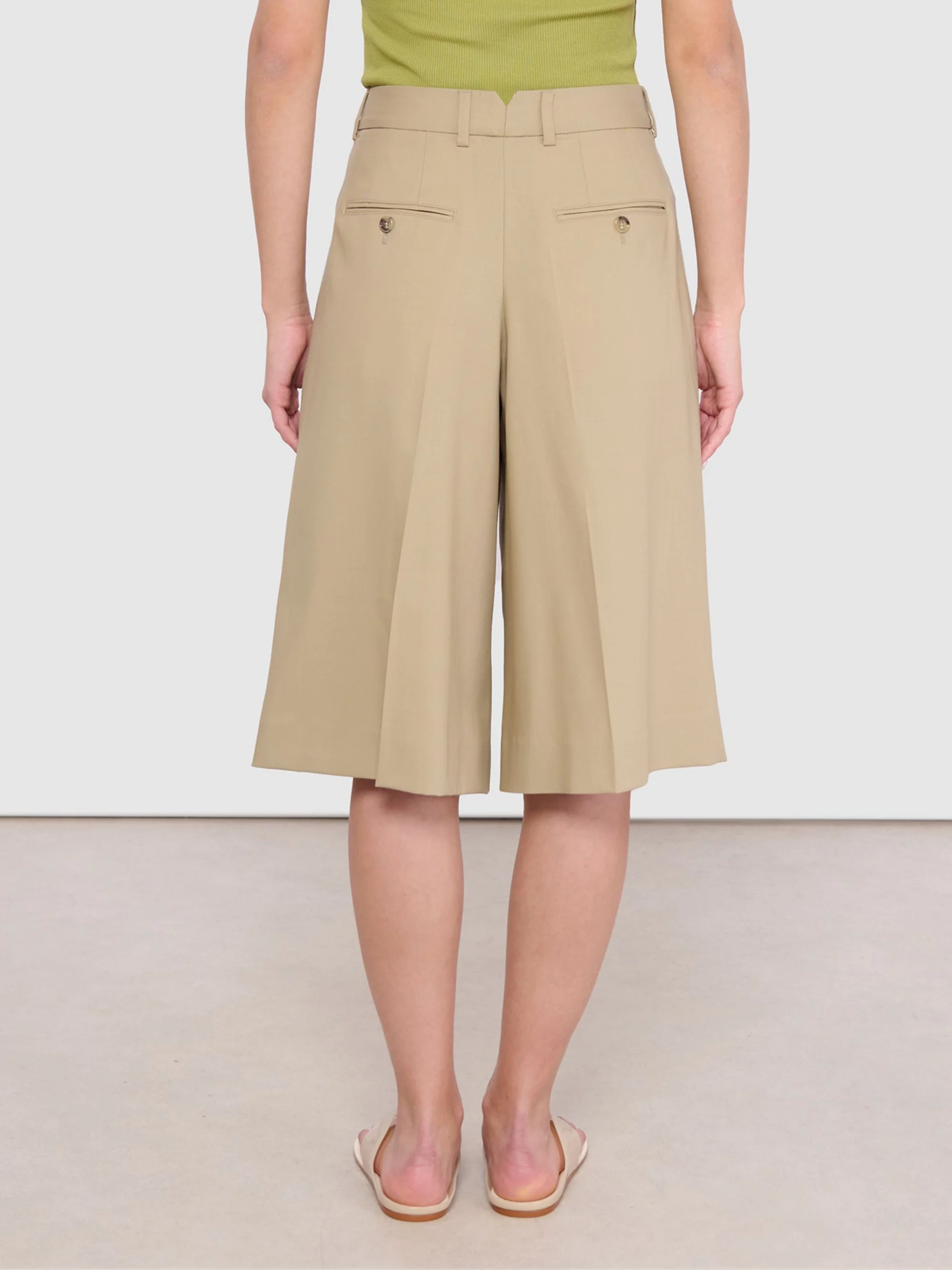 Ami Paris Wool Bermuda Shorts - Image 3