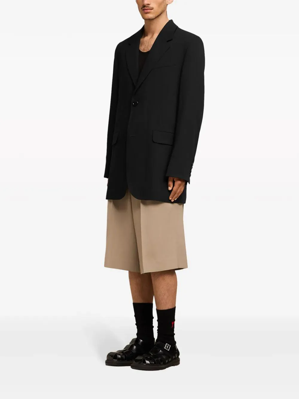 AMI PARIS Wool Blazer - Image 3