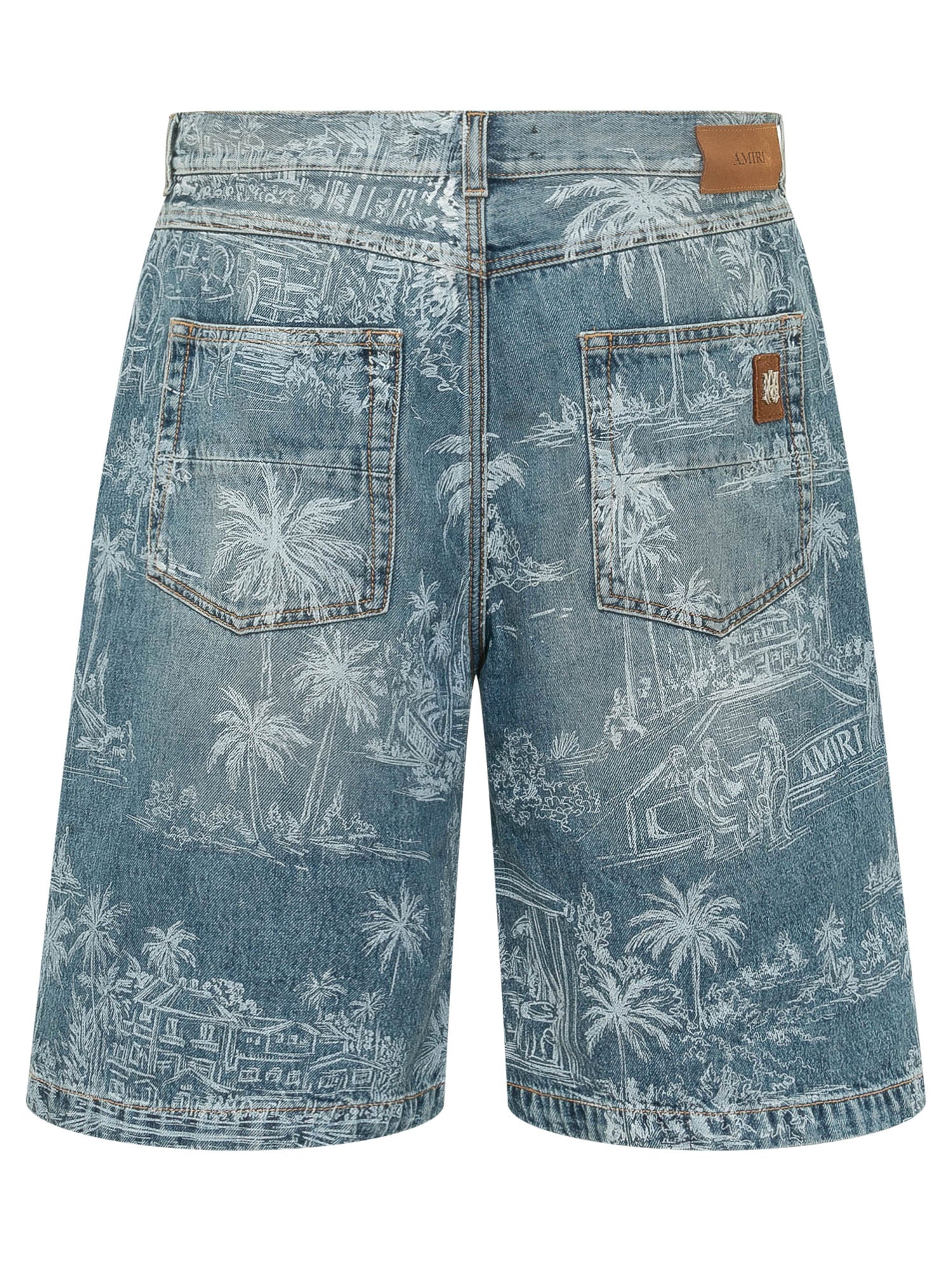 Amiri Artistic Mini Shorts for Summer 2025 - Image 2