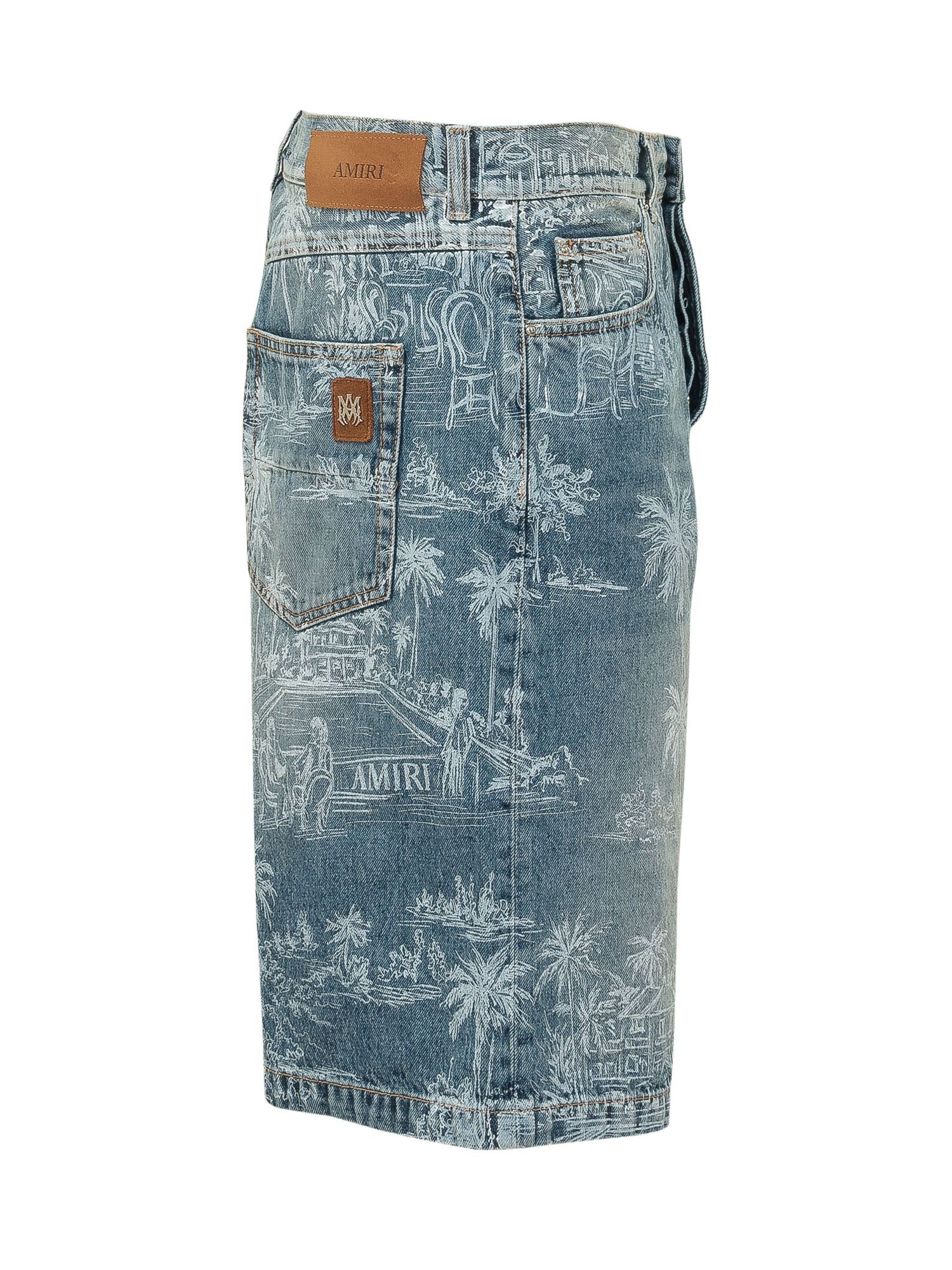 Amiri Artistic Mini Shorts for Summer 2025 - Image 3