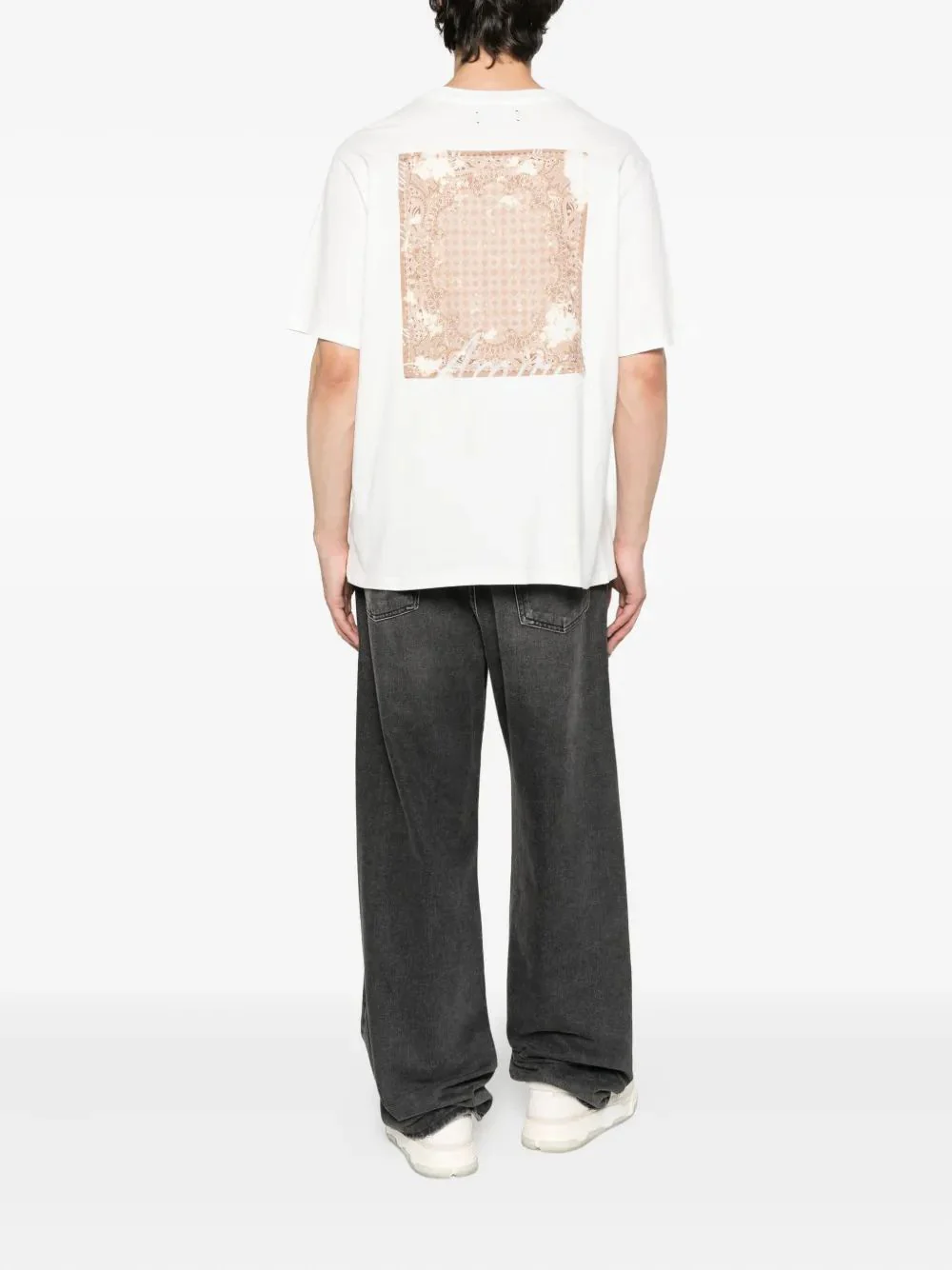 Amiri Bandana Paint Graphic Tee - FW25 - Image 2