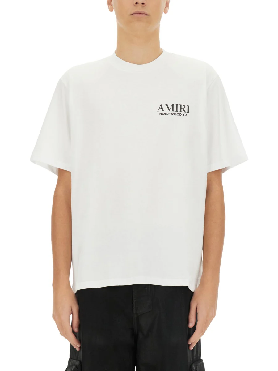 AMIRI Bones Stacked Cotton T-shirt - Image 2