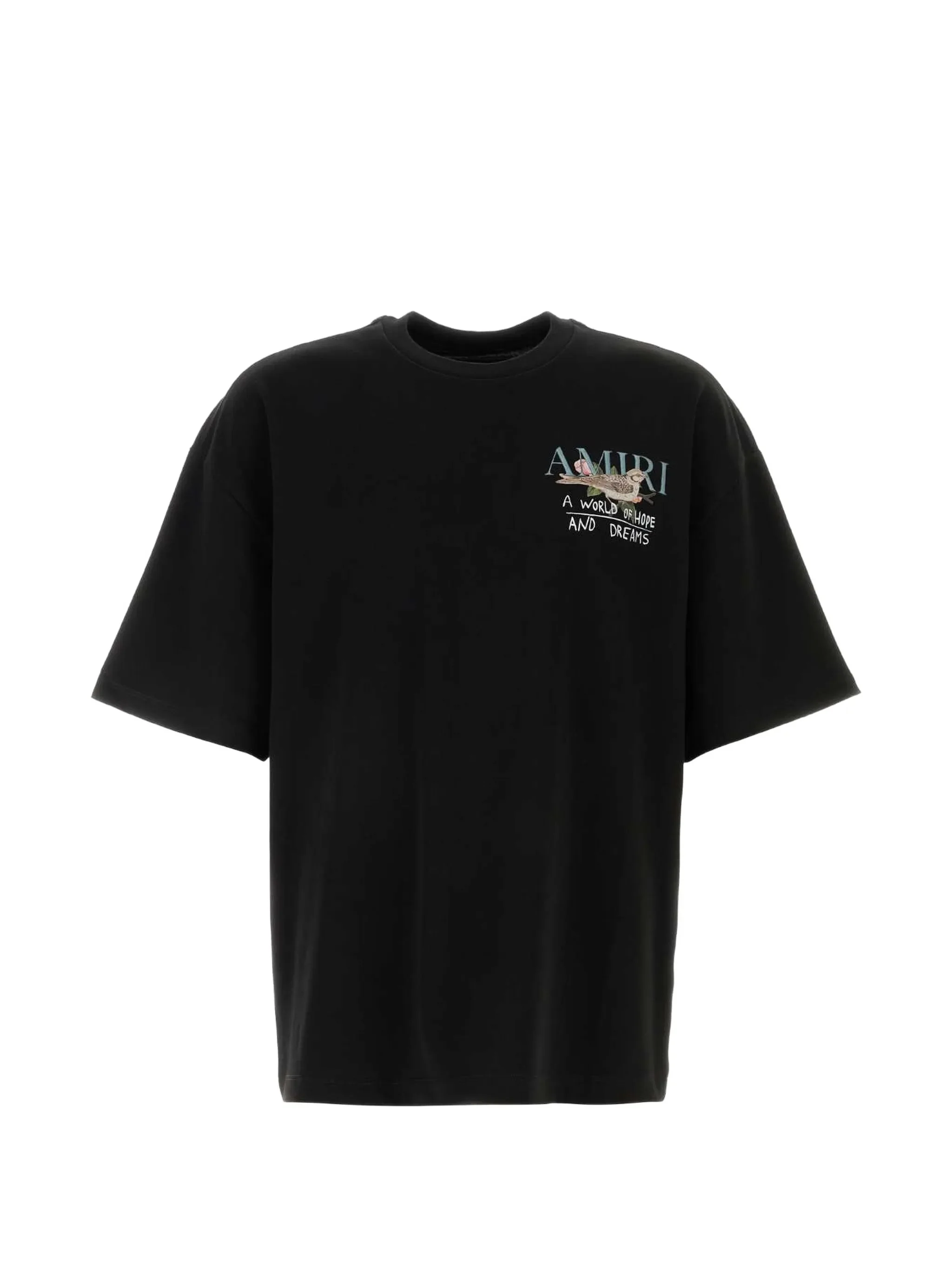 Amiri Classic Crew Neck T-Shirt with Printed Details