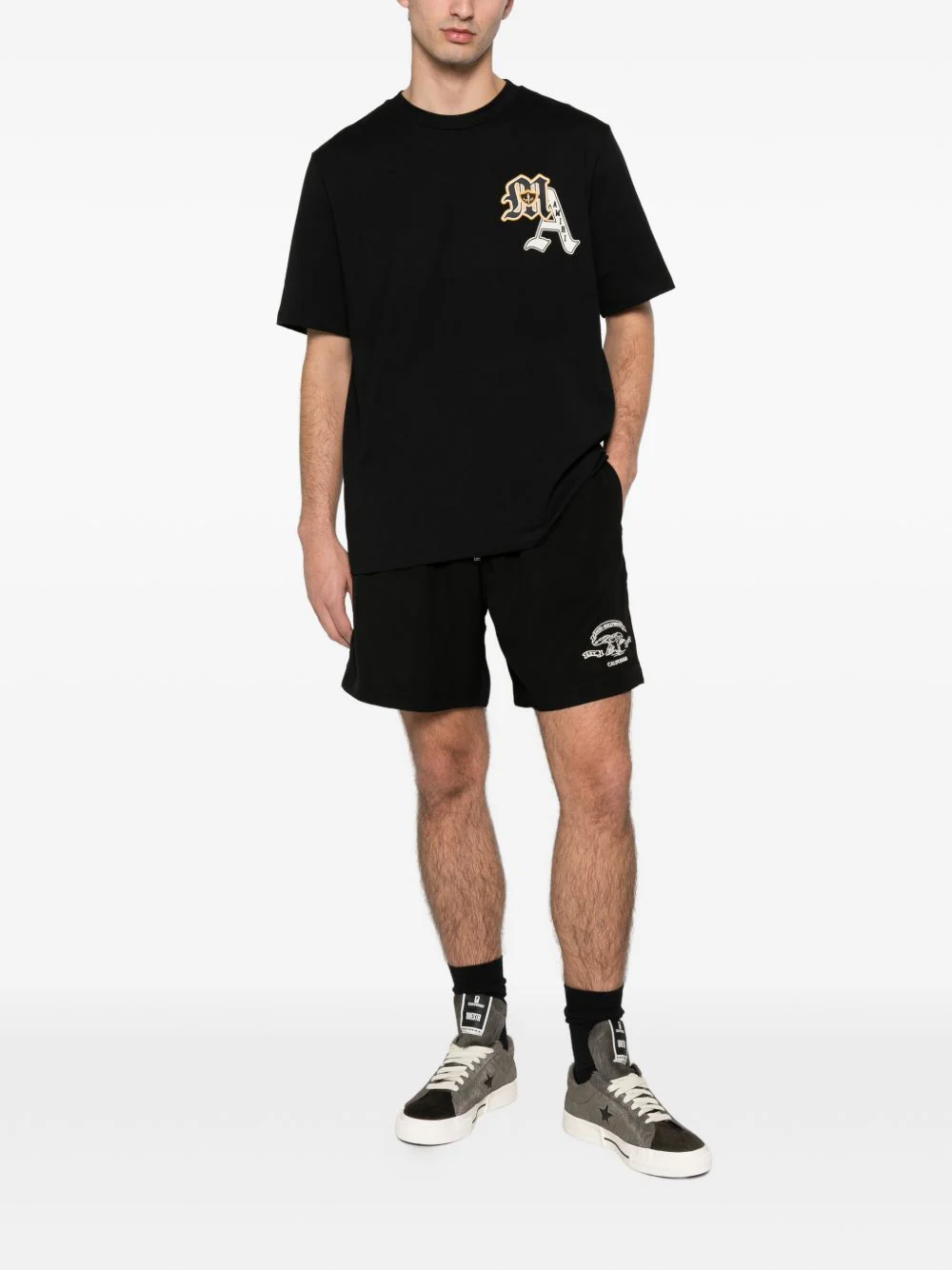 Amiri Graphic Drawstring Shorts - Image 5