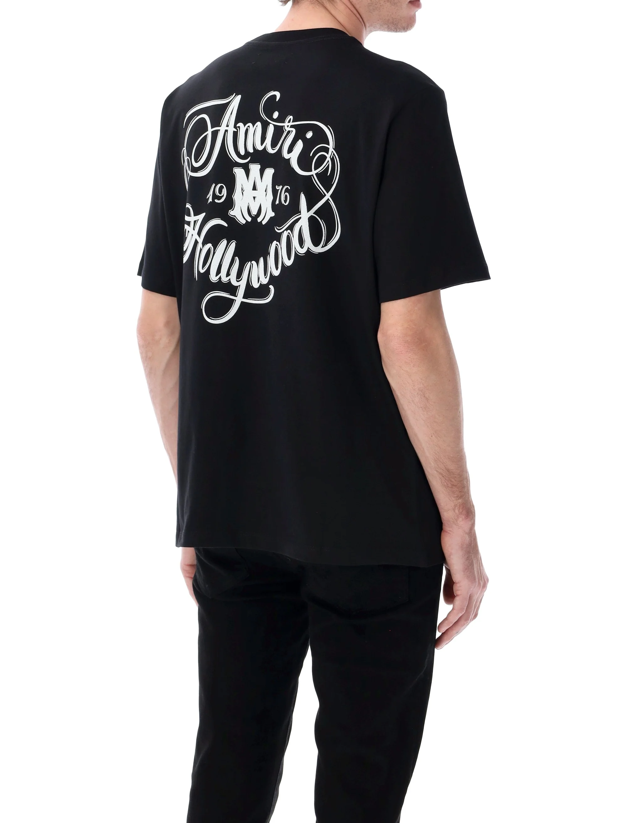 Amiri Hollywood Lettering-print T-shirt - Image 3